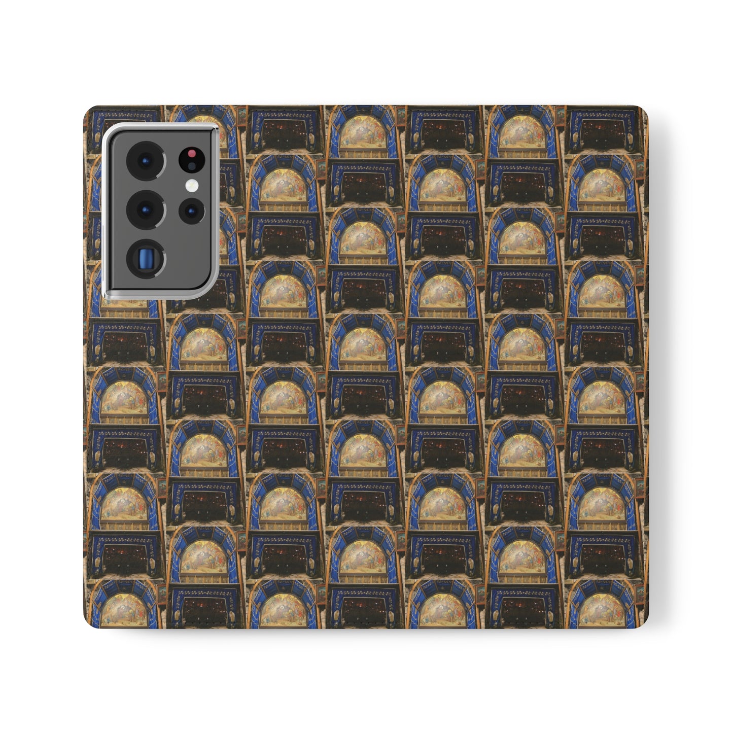 Holy Land Origins Apple iPhone Flip Cases - Church of the Nativity at Bethlehem - The God Ball Originals by Chris Rabalais (2024)