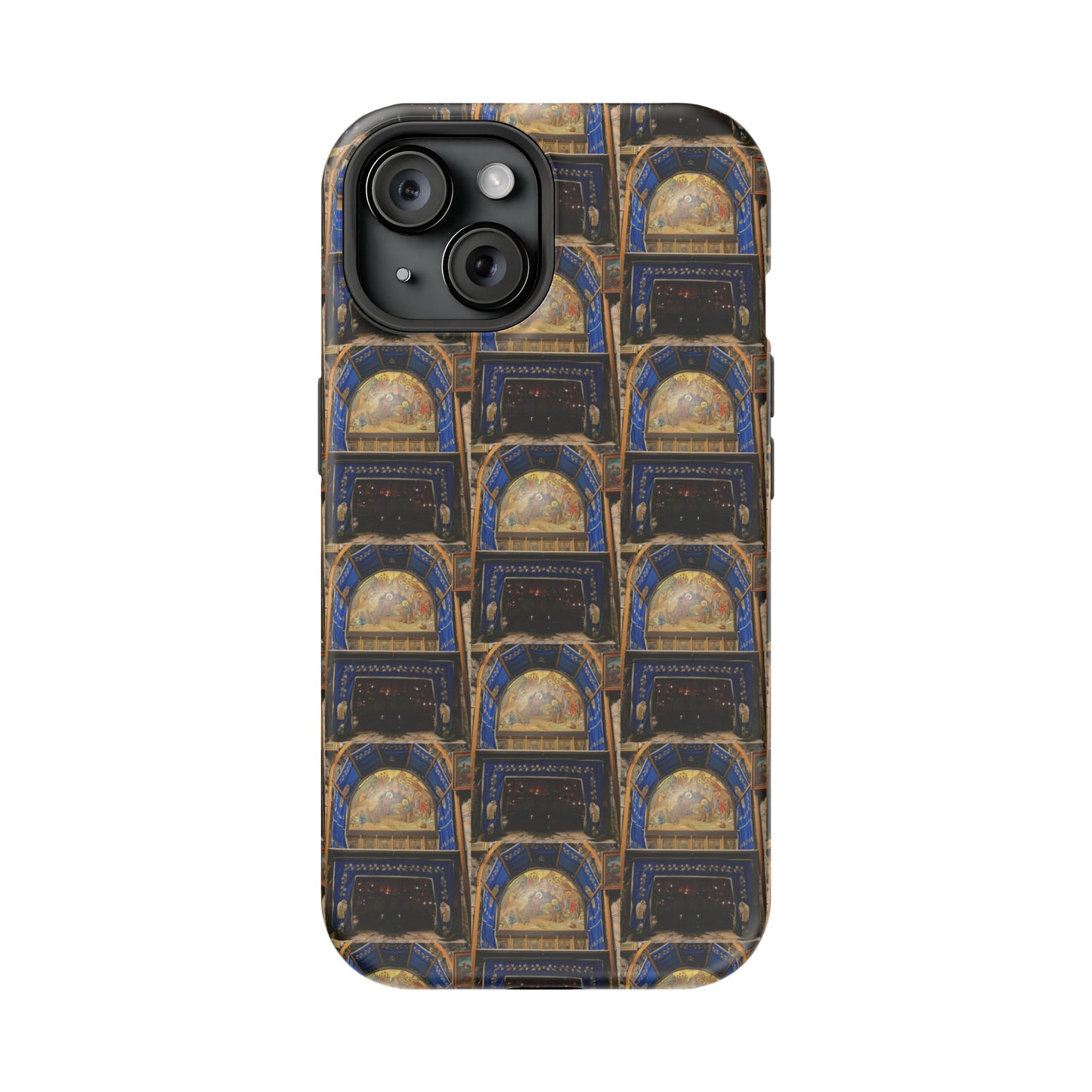 Holy Land Origins Apple iPhone MagSafe Tough Cases - Church of the Nativity at Bethlehem - The God Ball Originals by Chris Rabalais (2024)