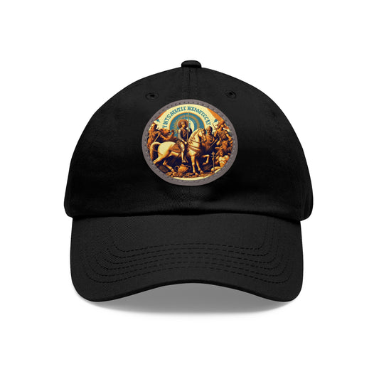 Kentucky Vintage Christian Crusader Campaign Hat - Chino Twill Leather Logo - 100% Charity - The God Vote Collection by Chris Rabalais