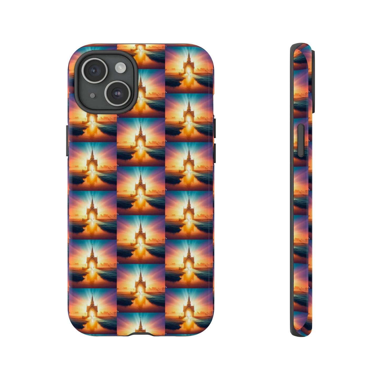 AImagination Collection iPhone Tough Case - "Come to the Light" - The God Ball Originals by Chris Rabalais (2024)