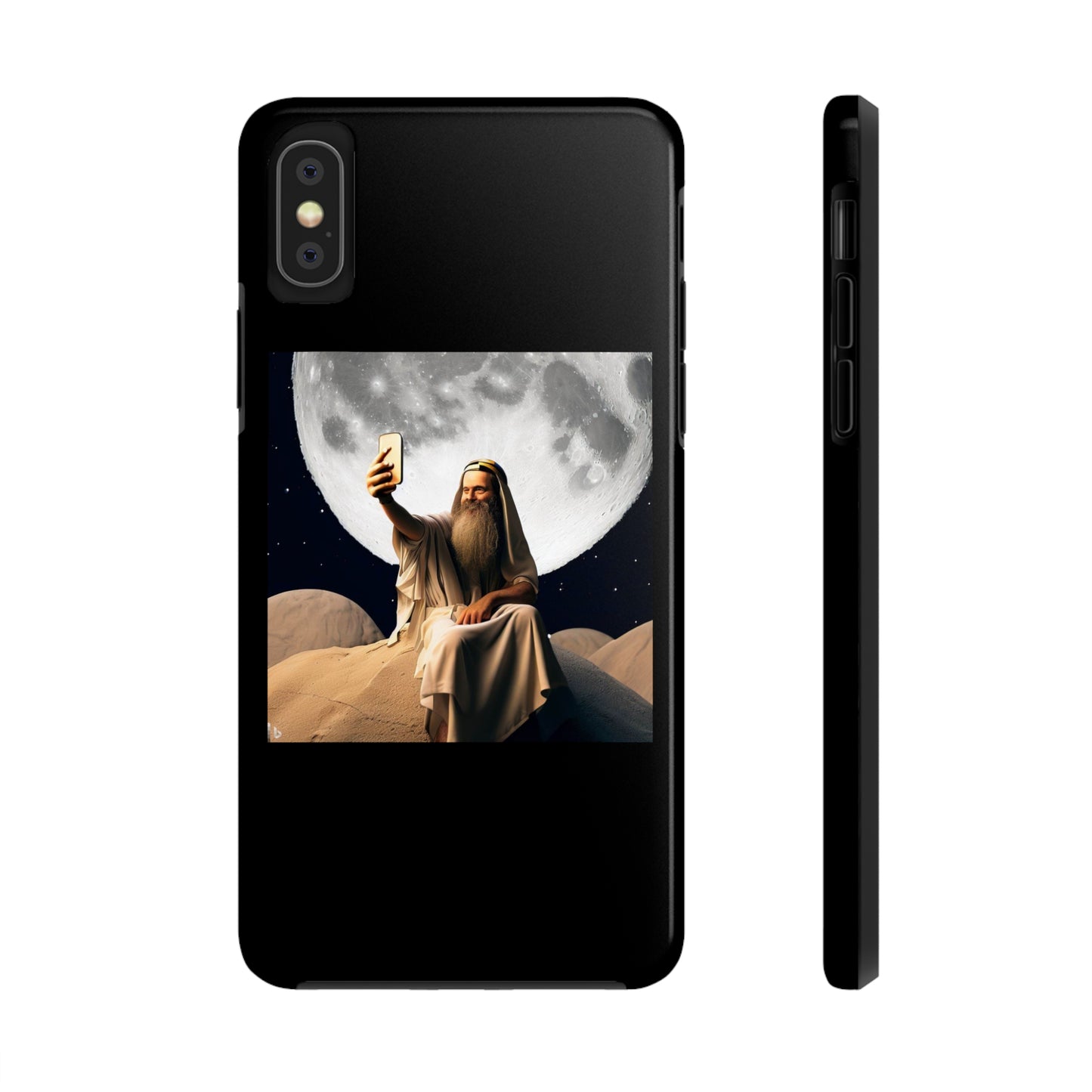 AImagination Collection iPhone Tough Case - "The Old and The New" - The God Ball Originals by Chris Rabalais (2024)