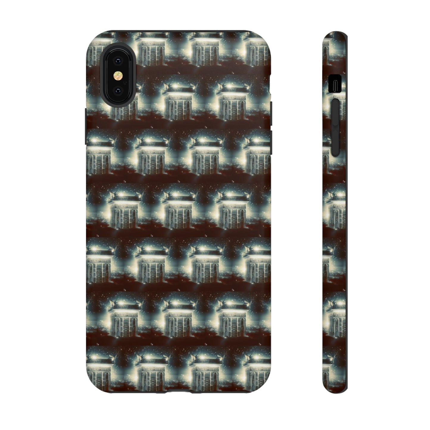 AImagination Collection iPhone Tough Cases - "The Temple" - The God Ball Originals by Chris Rabalais (2024)