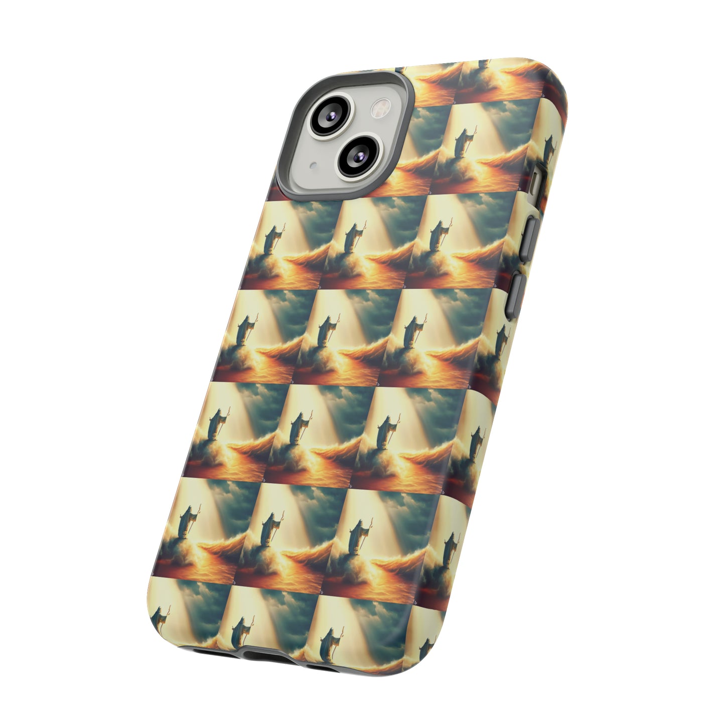 AImagination Collection iPhone Tough Case - "Parting the Sea" - The God Ball Originals by Chris Rabalais (2024)