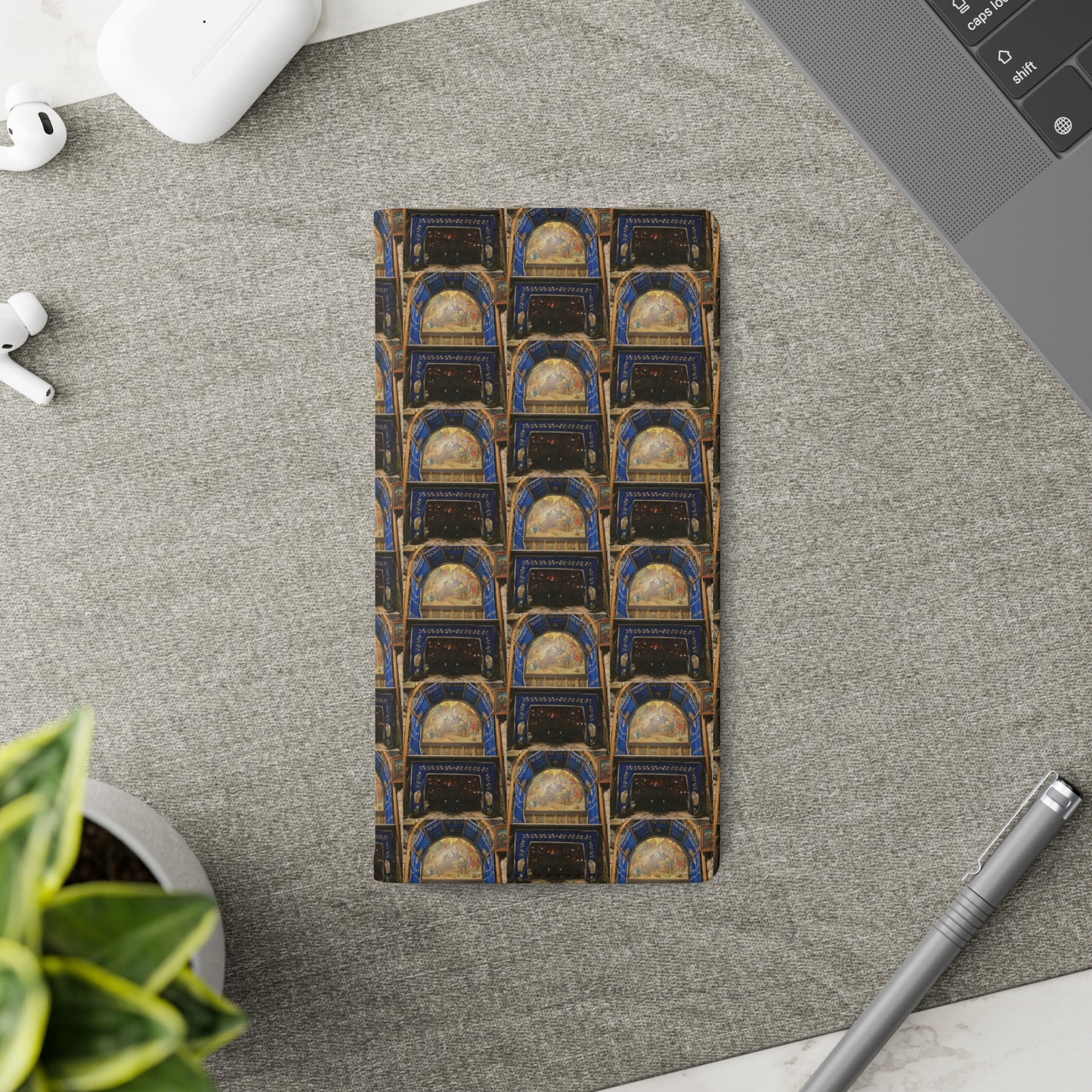 Holy Land Origins Apple iPhone Flip Cases - Church of the Nativity at Bethlehem - The God Ball Originals by Chris Rabalais (2024)