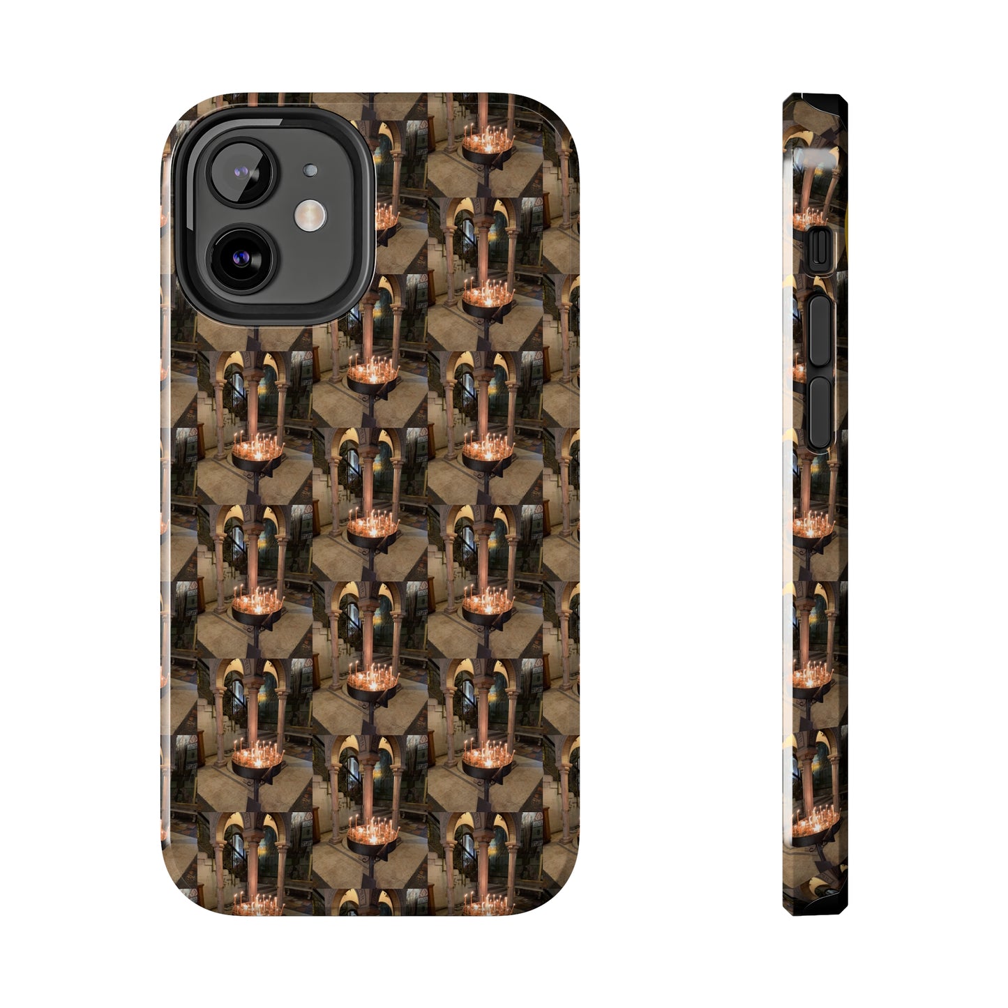Holy Land Origins Apple iPhone Tough Case - Church of the Holy Sepulchre at Jerusalem - The God Ball Originals by Chris Rabalais (2024)
