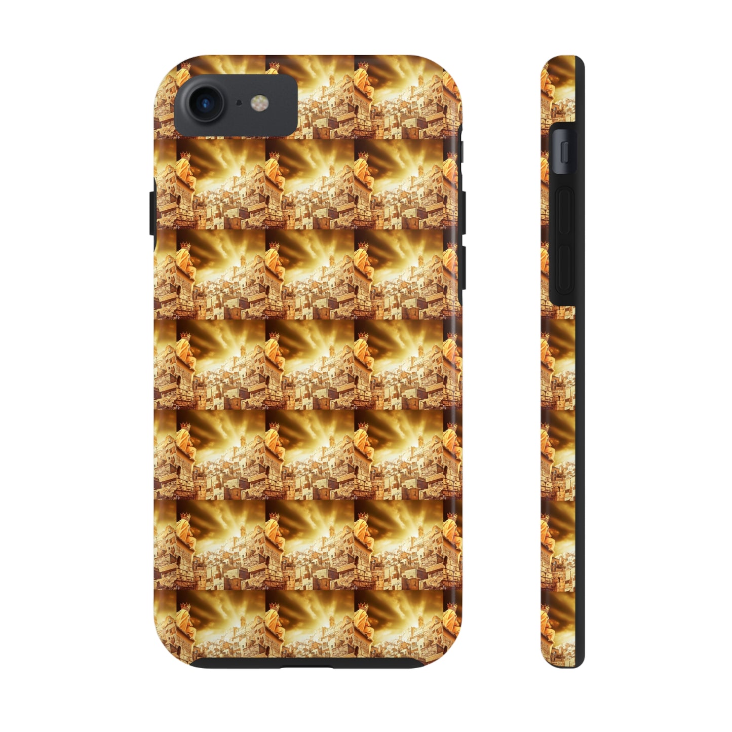 AImagination Collection Apple iPhone Tough Case - "The Golden Kingdom" - The God Ball Originals by Chris Rabalais