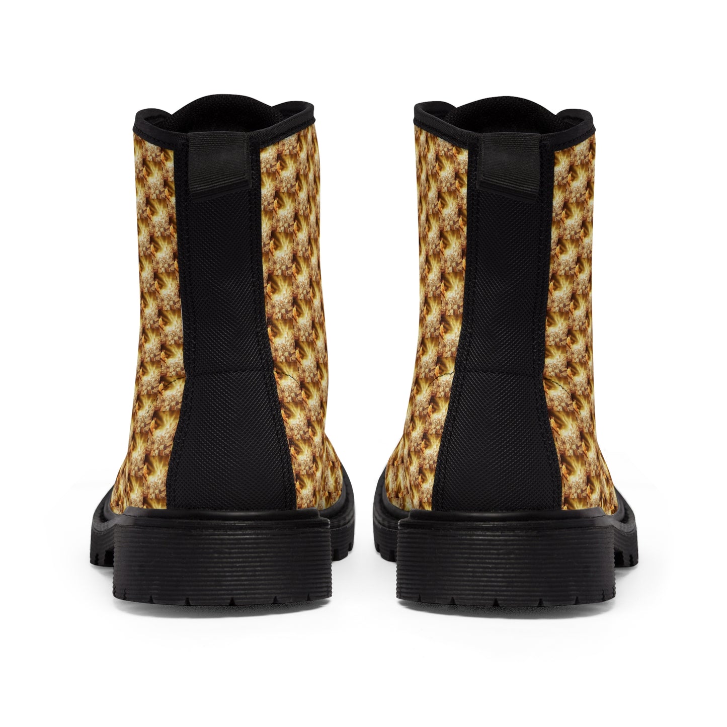 AImagination Collection Women's "Doc" Boots - "The Golden Kingdom" - The God Ball Originals by Chris Rabalais (2024)