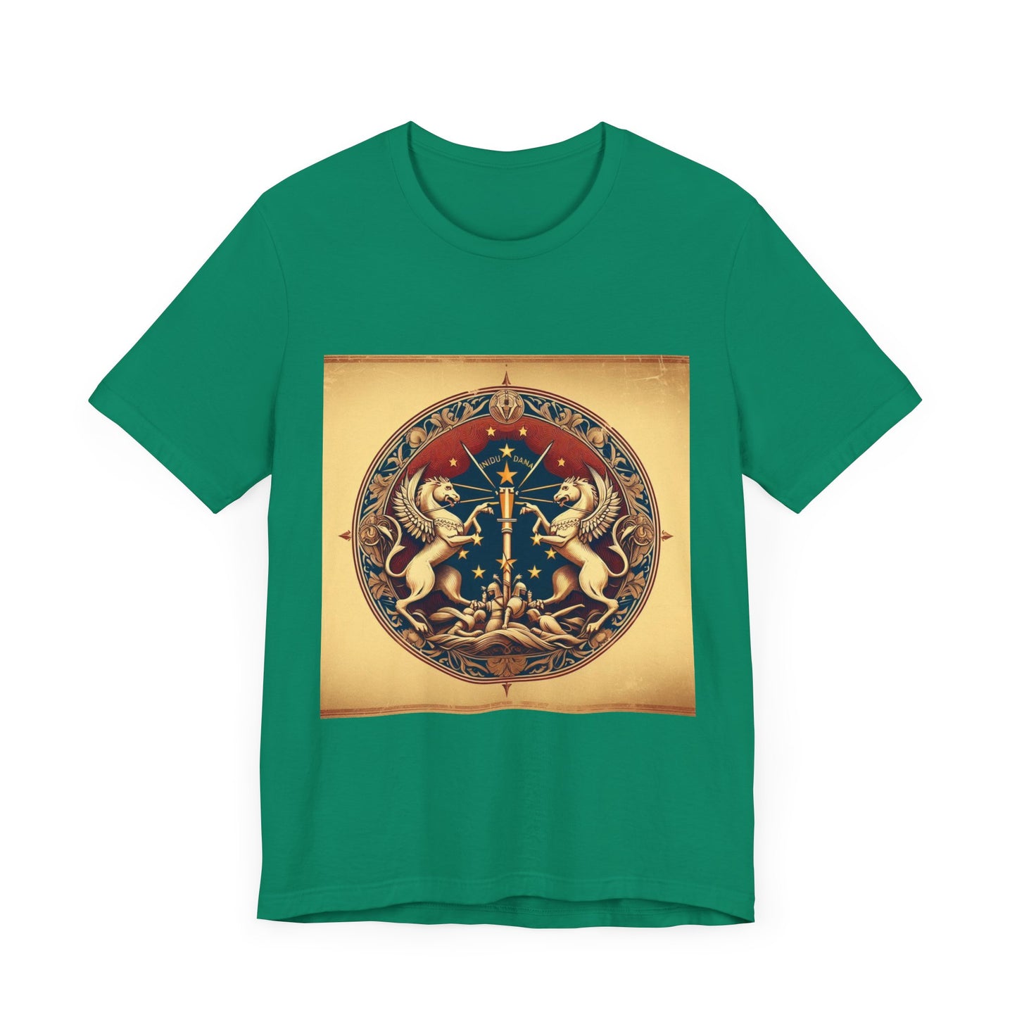 Indiana Vintage Christian Crusader - Unisex Jersey Tee - USA - 100% Charity Benefit - The God Vote Collection by Chris Rabalais