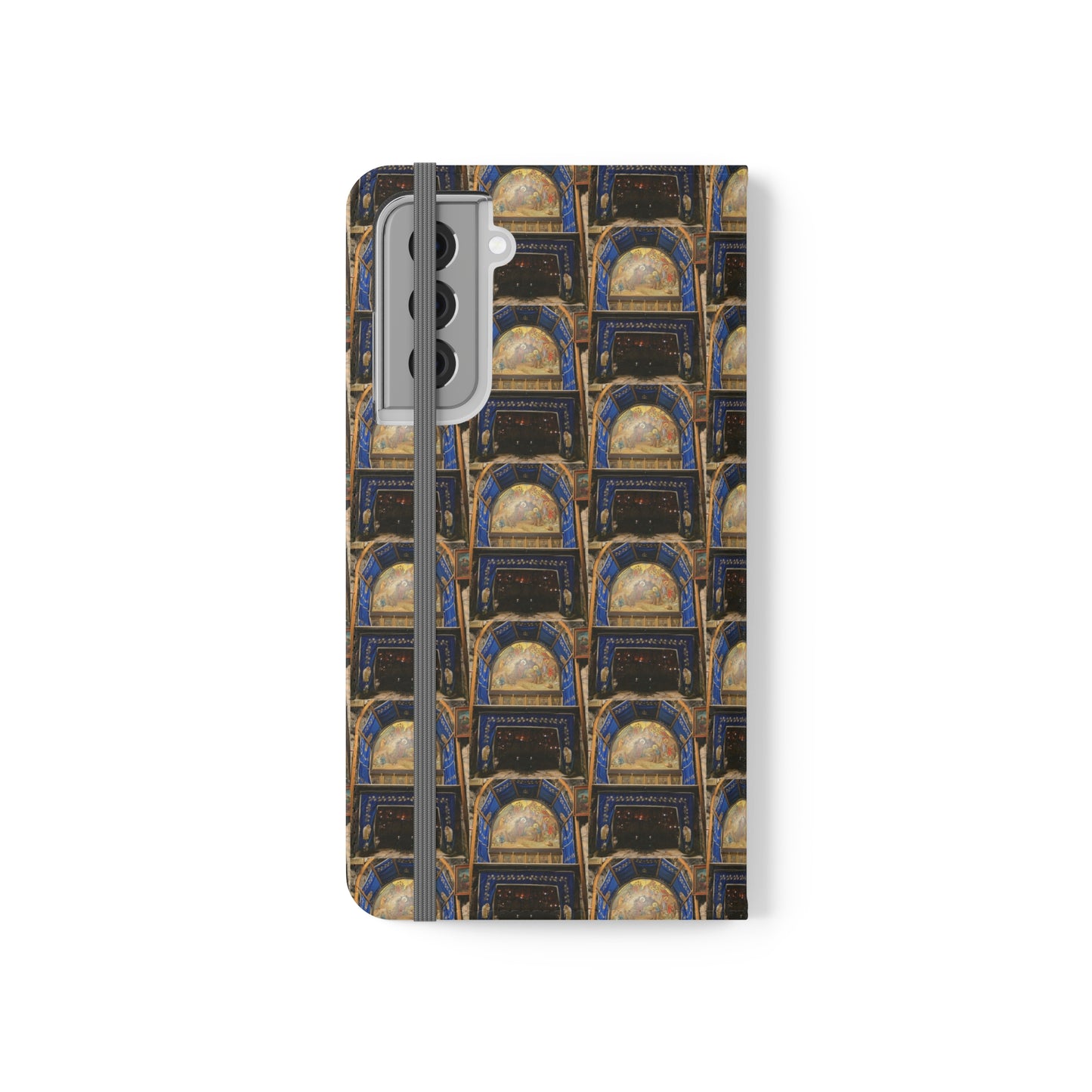 Holy Land Origins Apple iPhone Flip Cases - Church of the Nativity at Bethlehem - The God Ball Originals by Chris Rabalais (2024)
