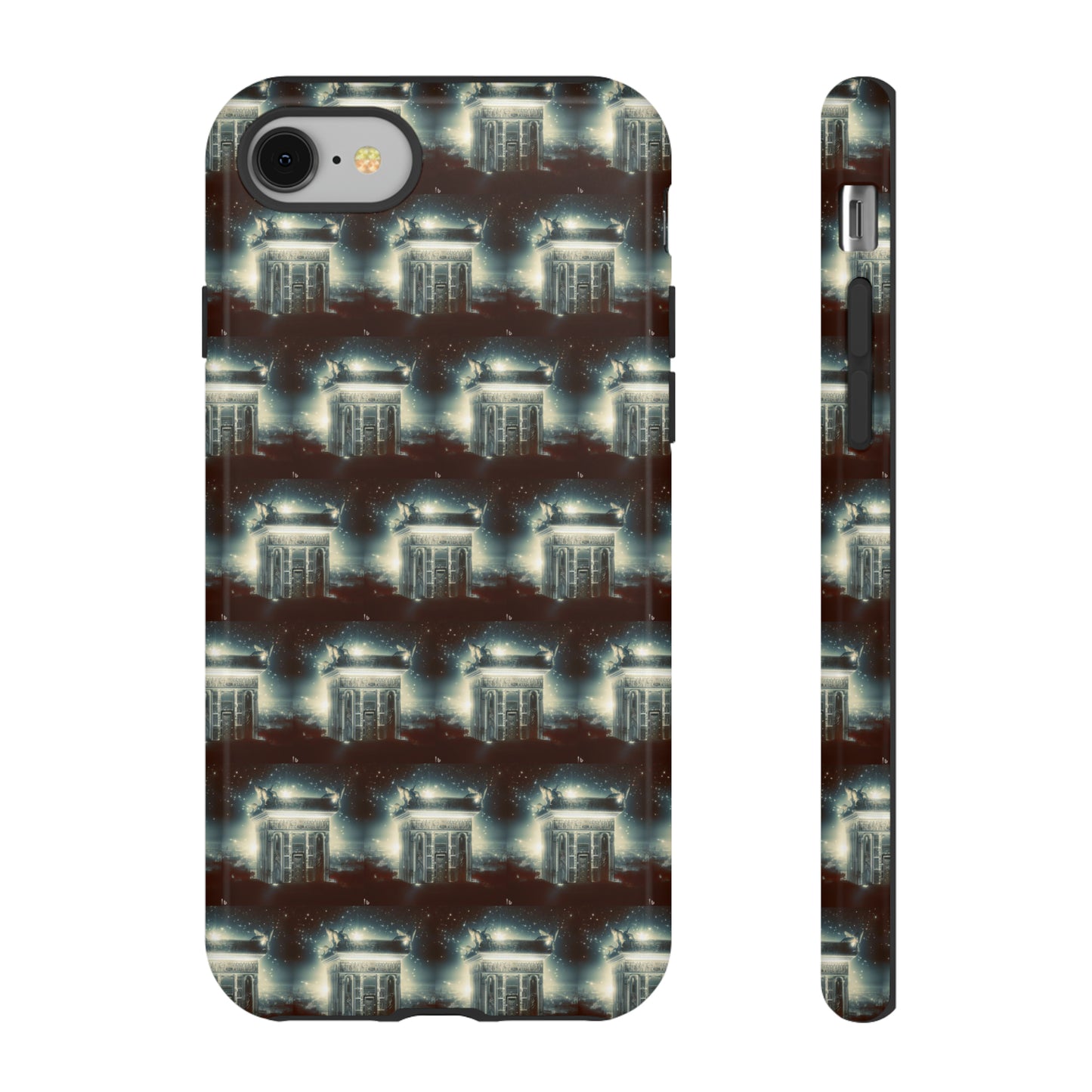 AImagination Collection iPhone Tough Cases - "The Temple" - The God Ball Originals by Chris Rabalais (2024)