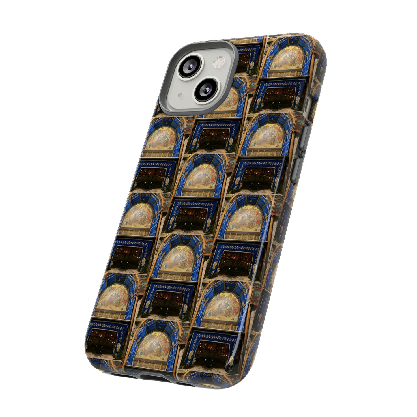 Holy Land Origins Tough Apple and Samsung Cases - Church Of The Nativity at Bethlehem - The God Ball Originals by Chris Rabalais (2024)