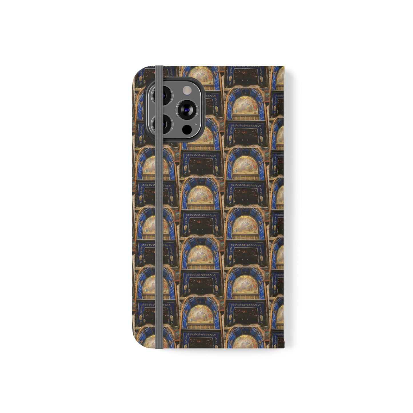 Holy Land Origins Apple iPhone Flip Cases - Church of the Nativity at Bethlehem - The God Ball Originals by Chris Rabalais (2024)