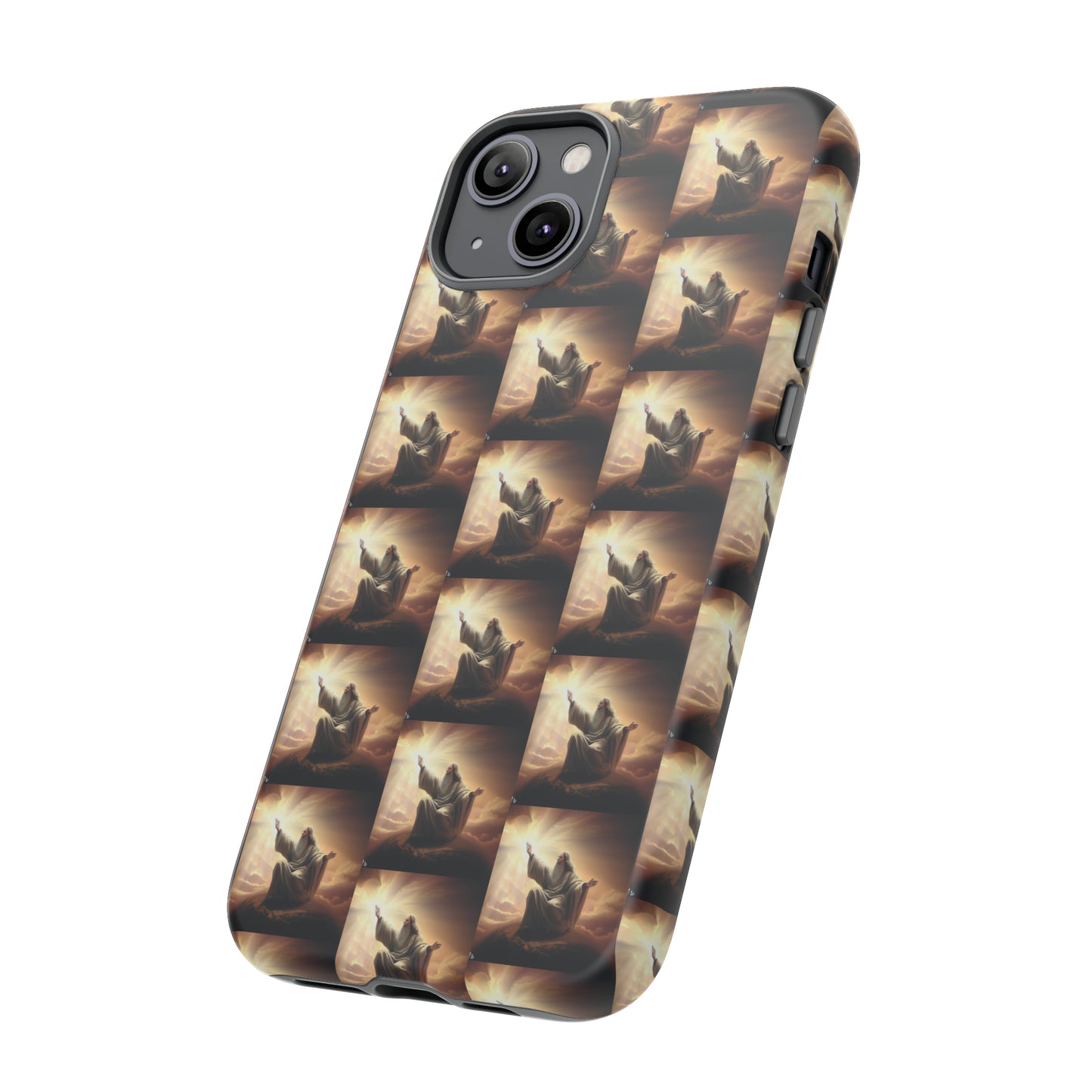 AImagination Collection iPhone Tough Case - "Let There Be Light" - The God Ball Originals by Chris Rabalais (2024)