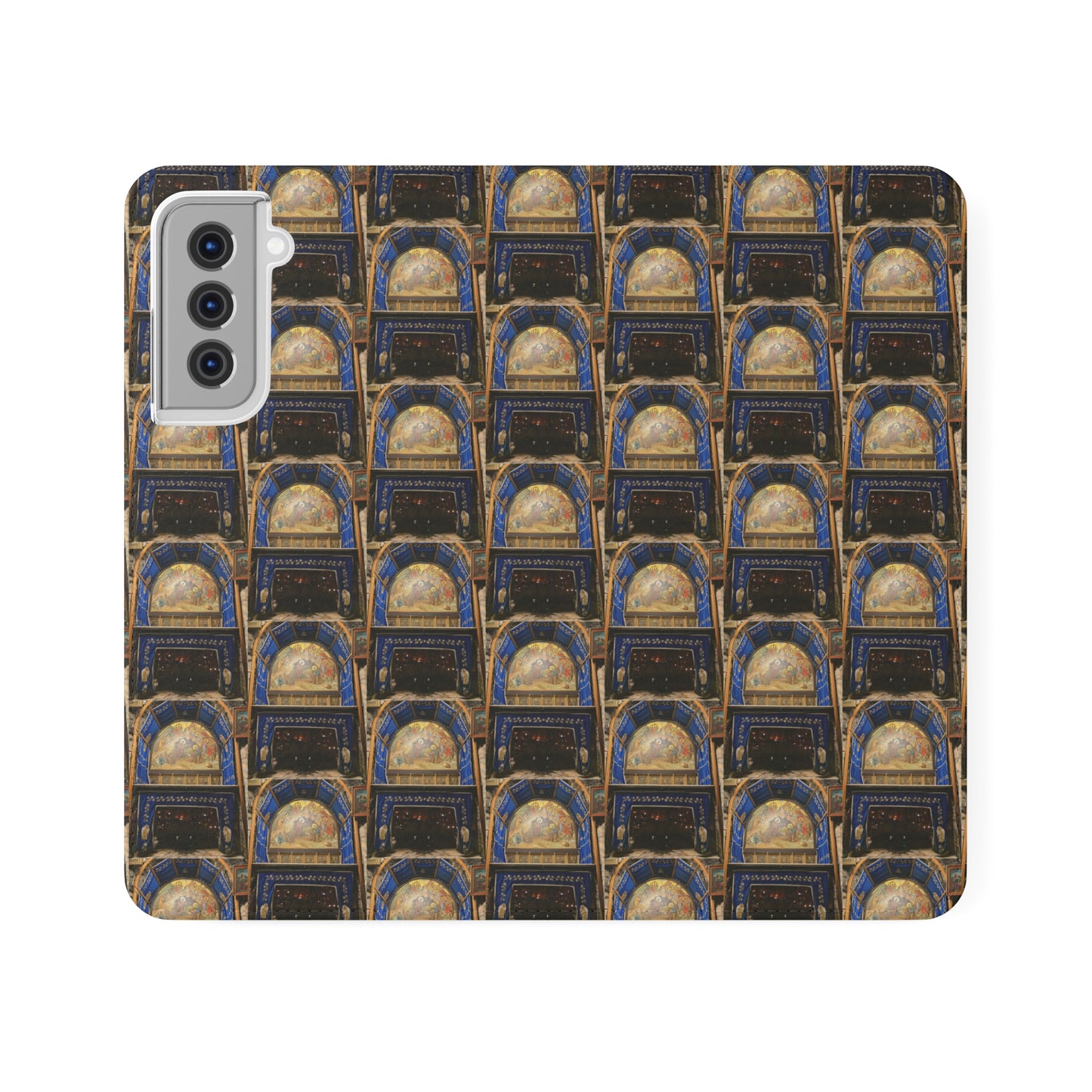 Holy Land Origins Apple iPhone Flip Cases - Church of the Nativity at Bethlehem - The God Ball Originals by Chris Rabalais (2024)