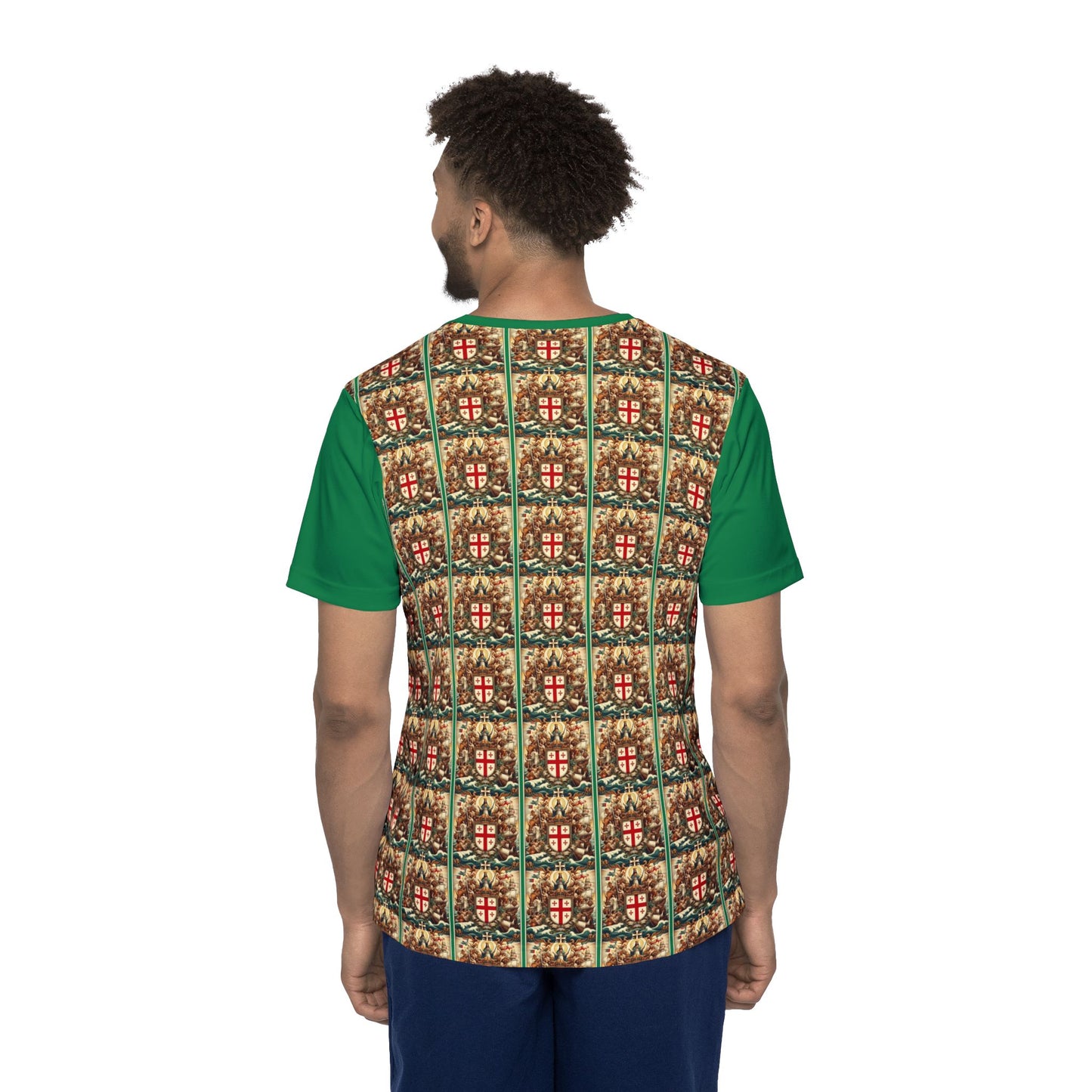Northern Mariana Vintage Christian Crusader - Premium Sports Jersey - USA - 100% Charity Benefit - The God Vote Collection by Chris Rabalais