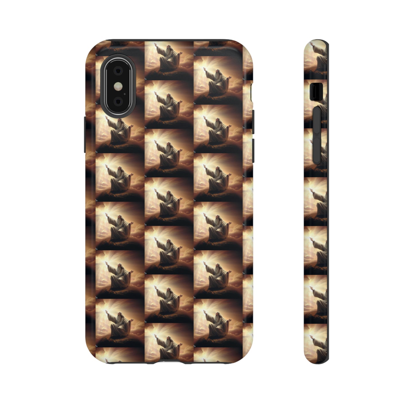 AImagination Collection iPhone Tough Case - "Let There Be Light" - The God Ball Originals by Chris Rabalais (2024)