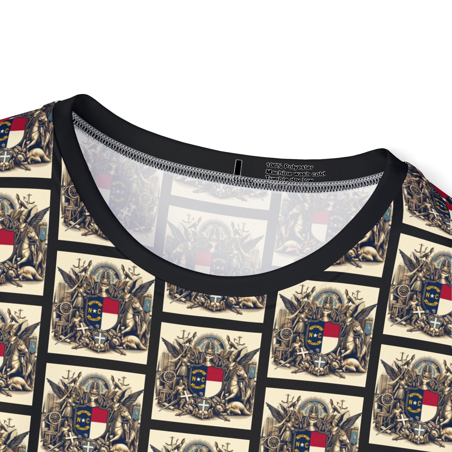 North Carolina Vintage Christian Crusader - Premium Sports Jersey - USA - 100% Charity Benefit - The God Vote Collection by Chris Rabalais