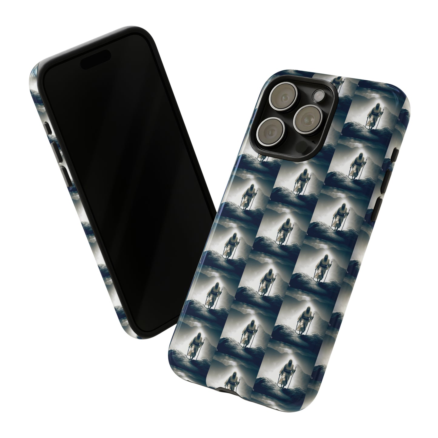 AImagination Collection iPhone Tough Case - "The Walk" - The God Ball Originals by Chris Rabalais (2024)