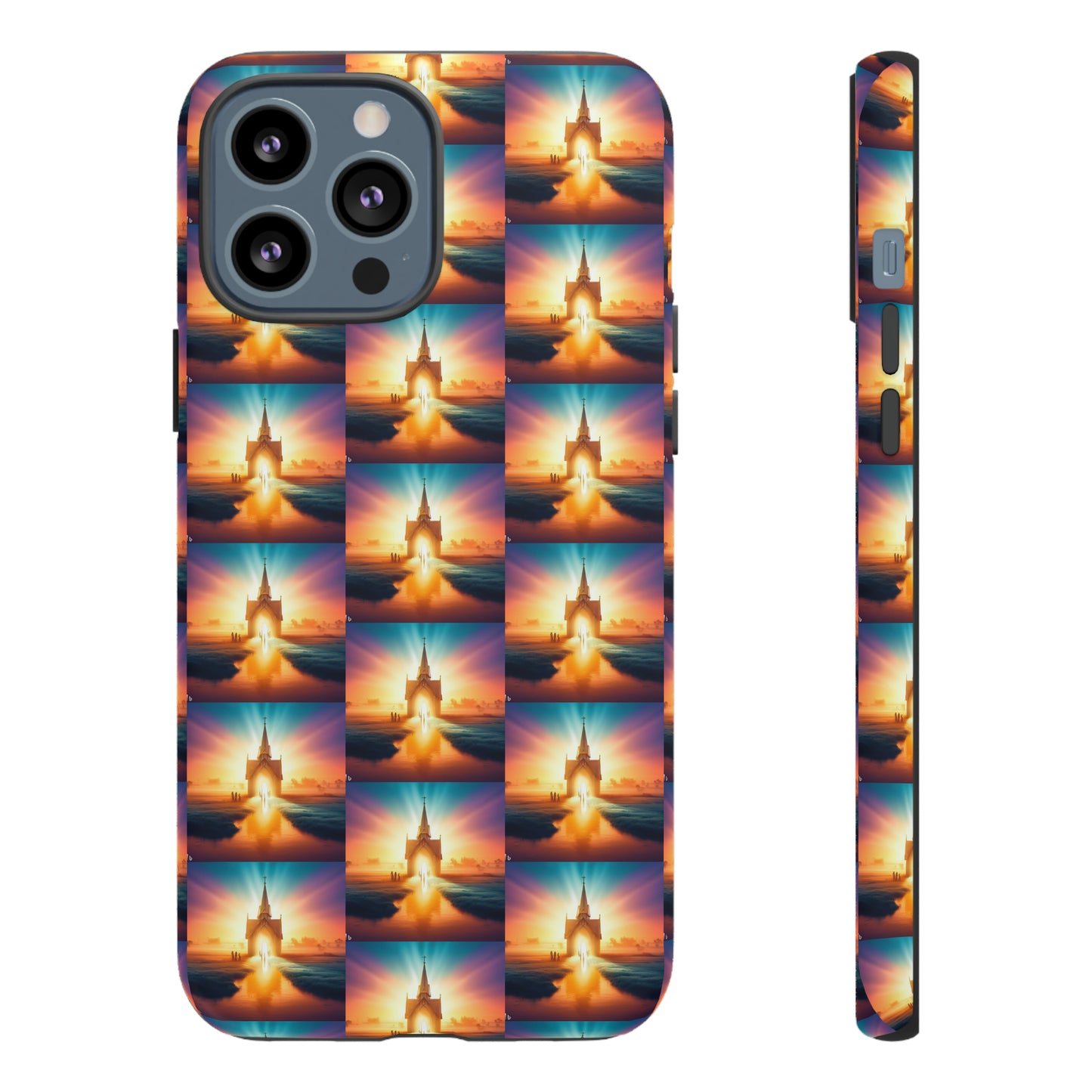 AImagination Collection iPhone Tough Case - "Come to the Light" - The God Ball Originals by Chris Rabalais (2024)
