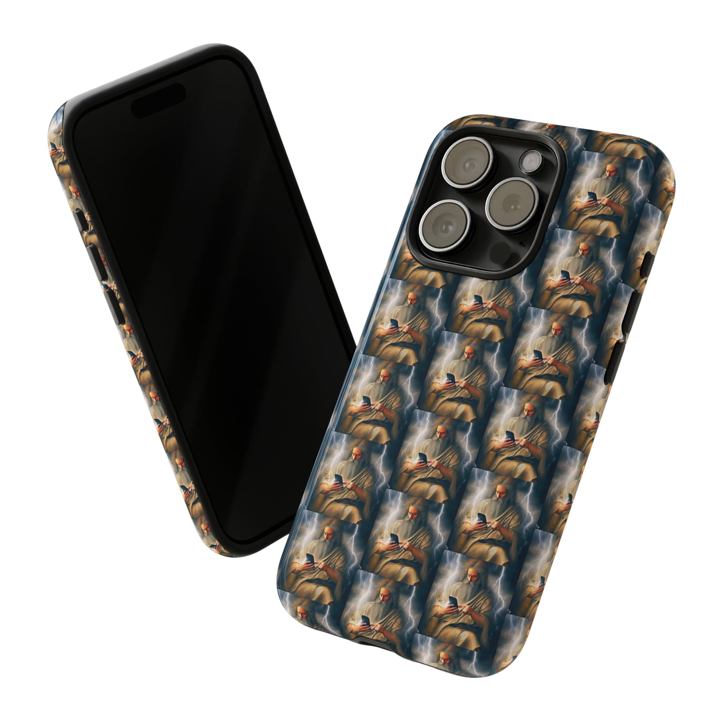 AImagination Collection iPhone Tough Cases - "The Watchman" - The God Ball Originals by Chris Rabalais (2024)