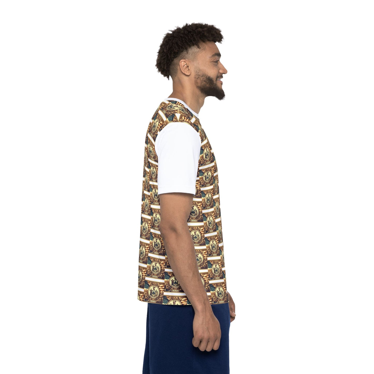 Maine Vintage Christian Crusader - Premium Sports Jersey - USA - 100% Charity Benefit - The God Vote Collection by Chris Rabalais