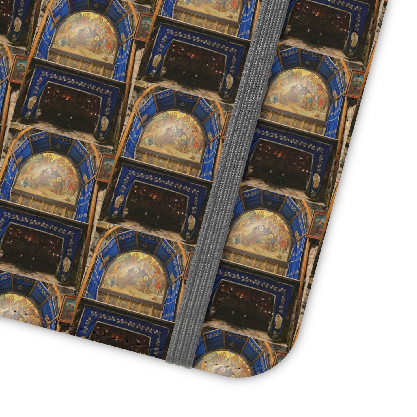 Holy Land Origins Apple iPhone Flip Cases - Church of the Nativity at Bethlehem - The God Ball Originals by Chris Rabalais (2024)