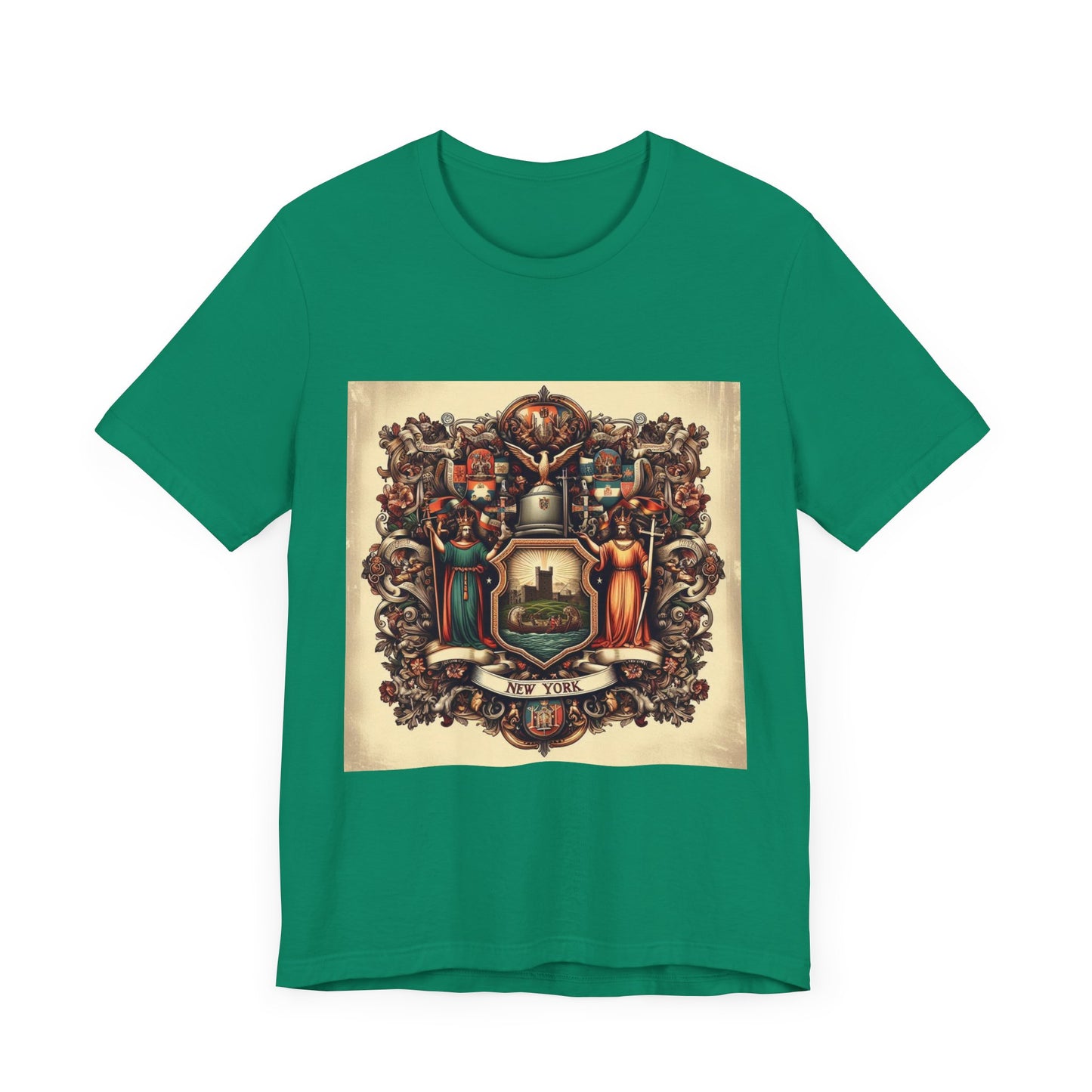 New York Vintage Christian Crusader - Unisex Jersey Tee - USA - 100% Charity Benefit - The God Vote Collection by Chris Rabalais