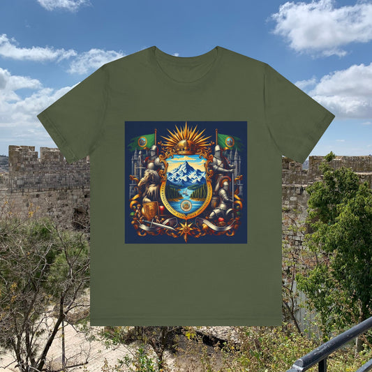 Washington Vintage Christian Crusader - Unisex Jersey Tee - USA - 100% Charity Benefit - The God Vote Collection by Chris Rabalais