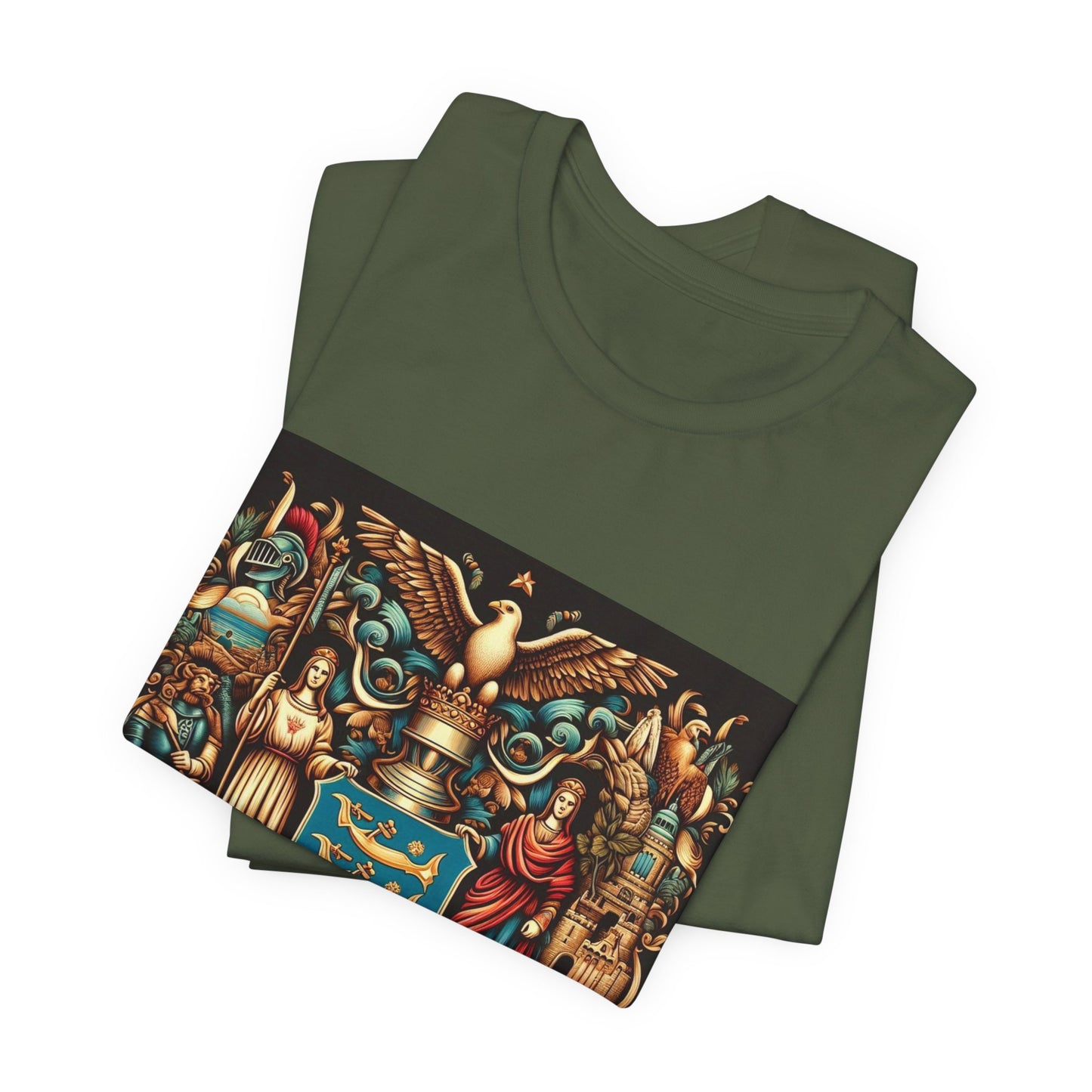 New Jersey Vintage Christian Crusader - Unisex Jersey Tee - USA - 100% Charity Benefit - The God Vote Collection by Chris Rabalais