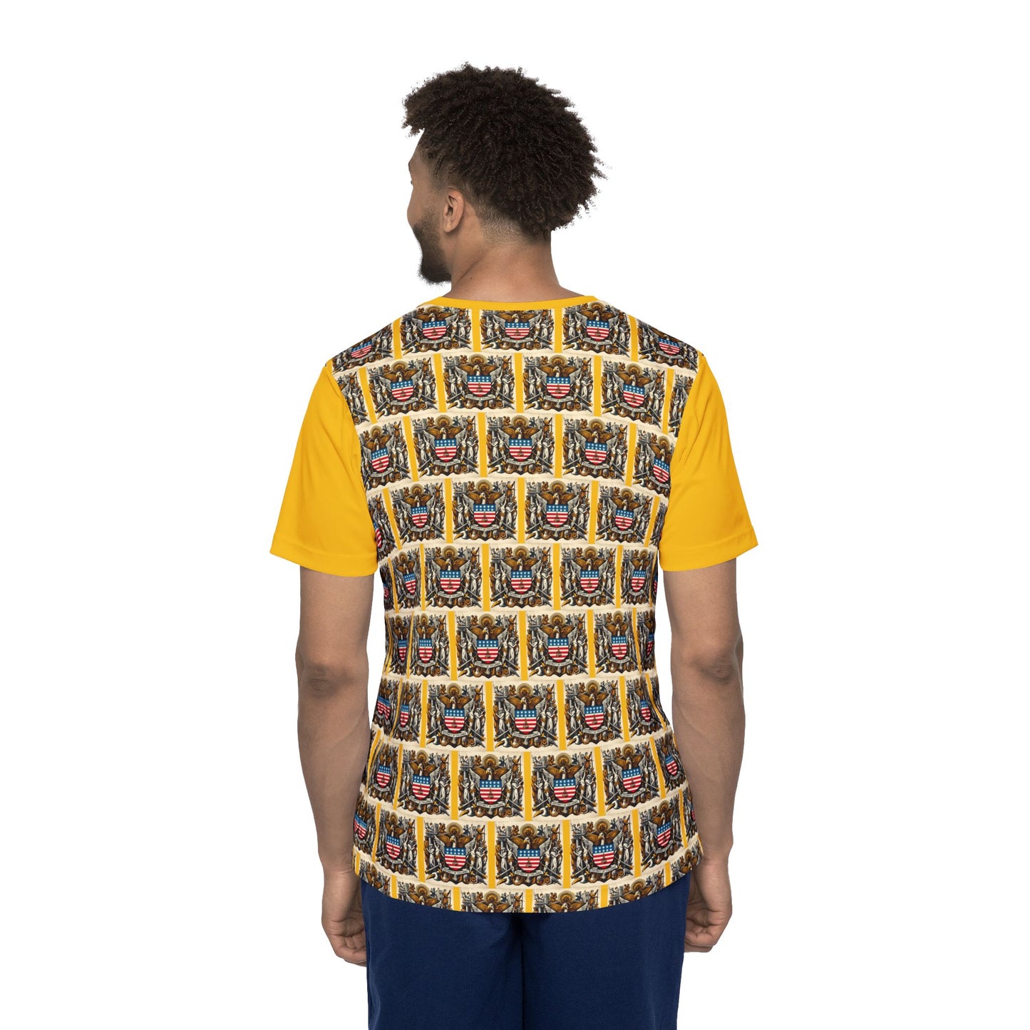 Washington DC Vintage Christian Crusader - Premium Sports Jersey - USA - 100% Charity Benefit - The God Vote Collection by Chris Rabalais
