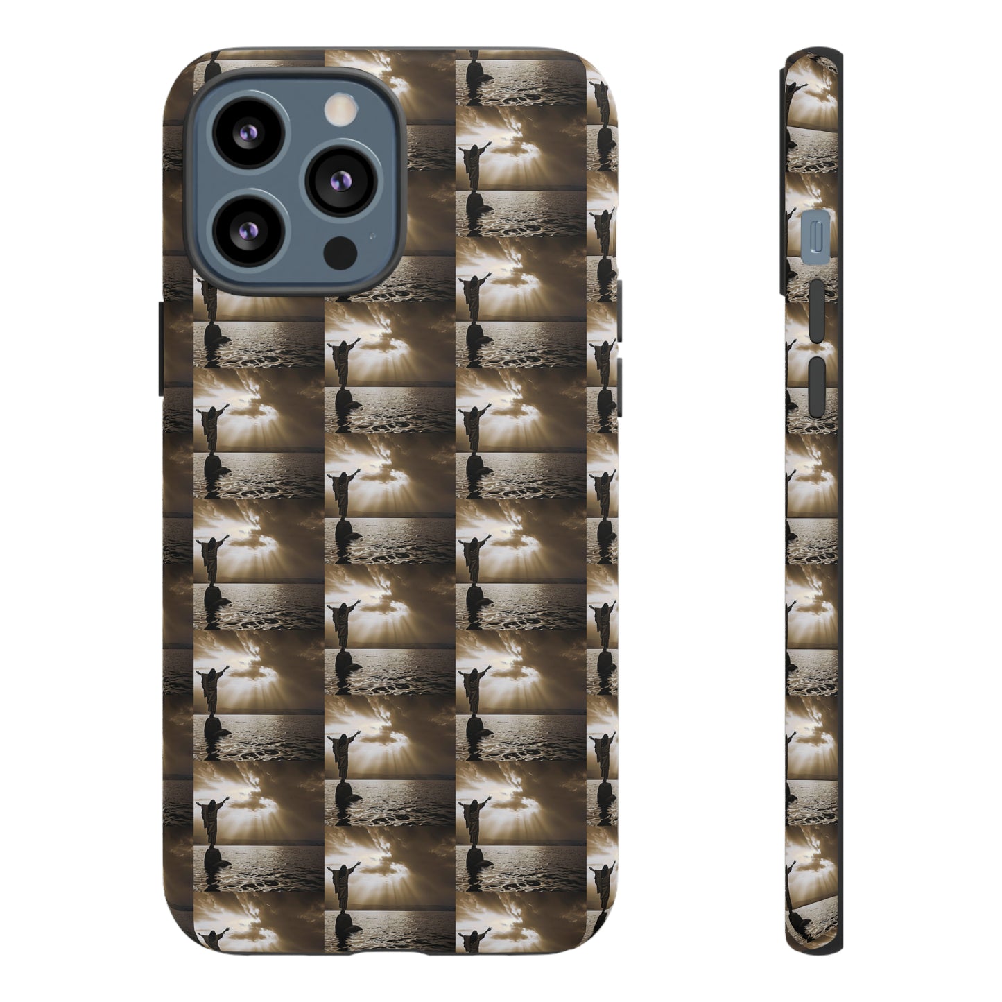 AImagination Collection iPhone Tough Case - "Here I Am" - The God Ball Originals by Chris Rabalais (2024)