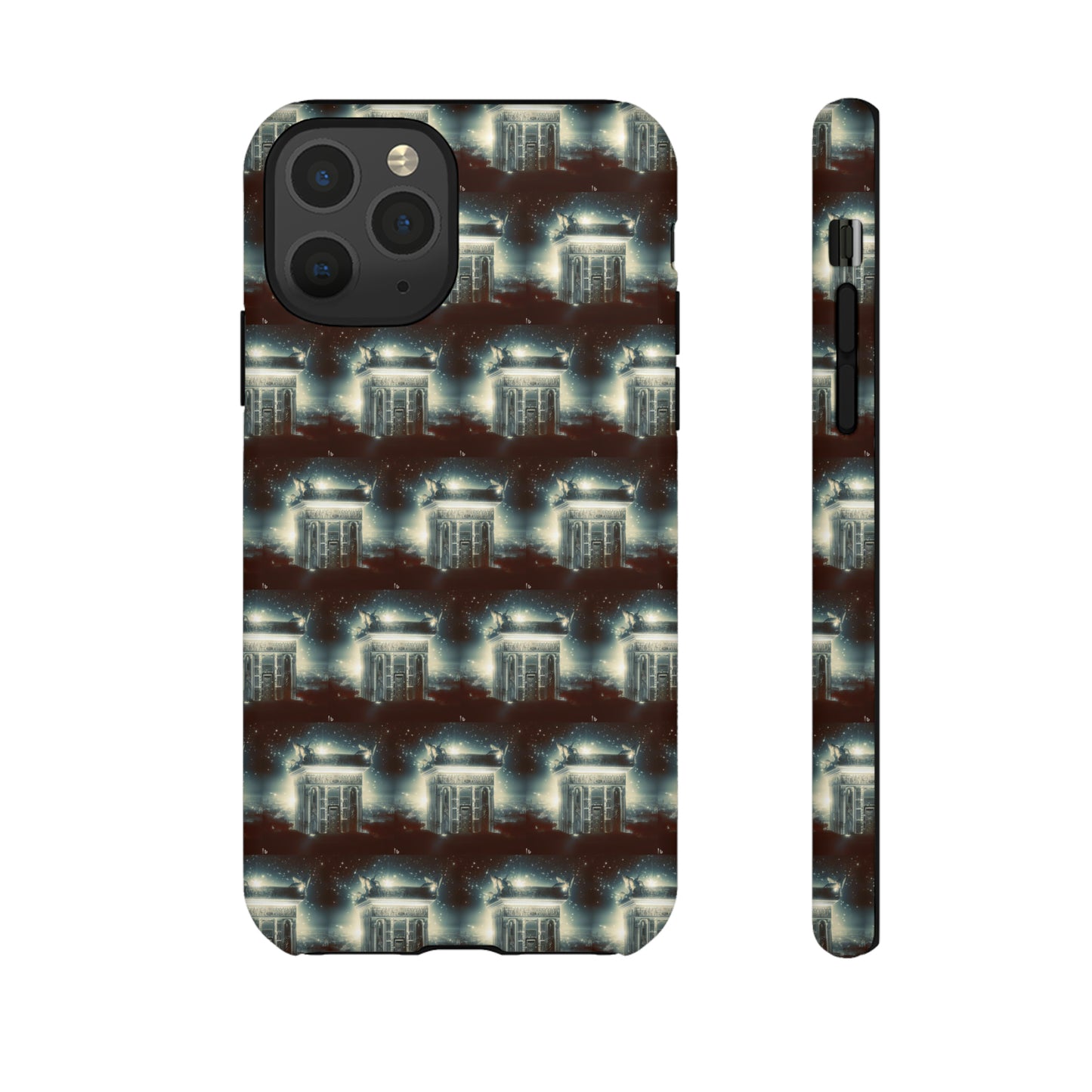 AImagination Collection iPhone Tough Cases - "The Temple" - The God Ball Originals by Chris Rabalais (2024)