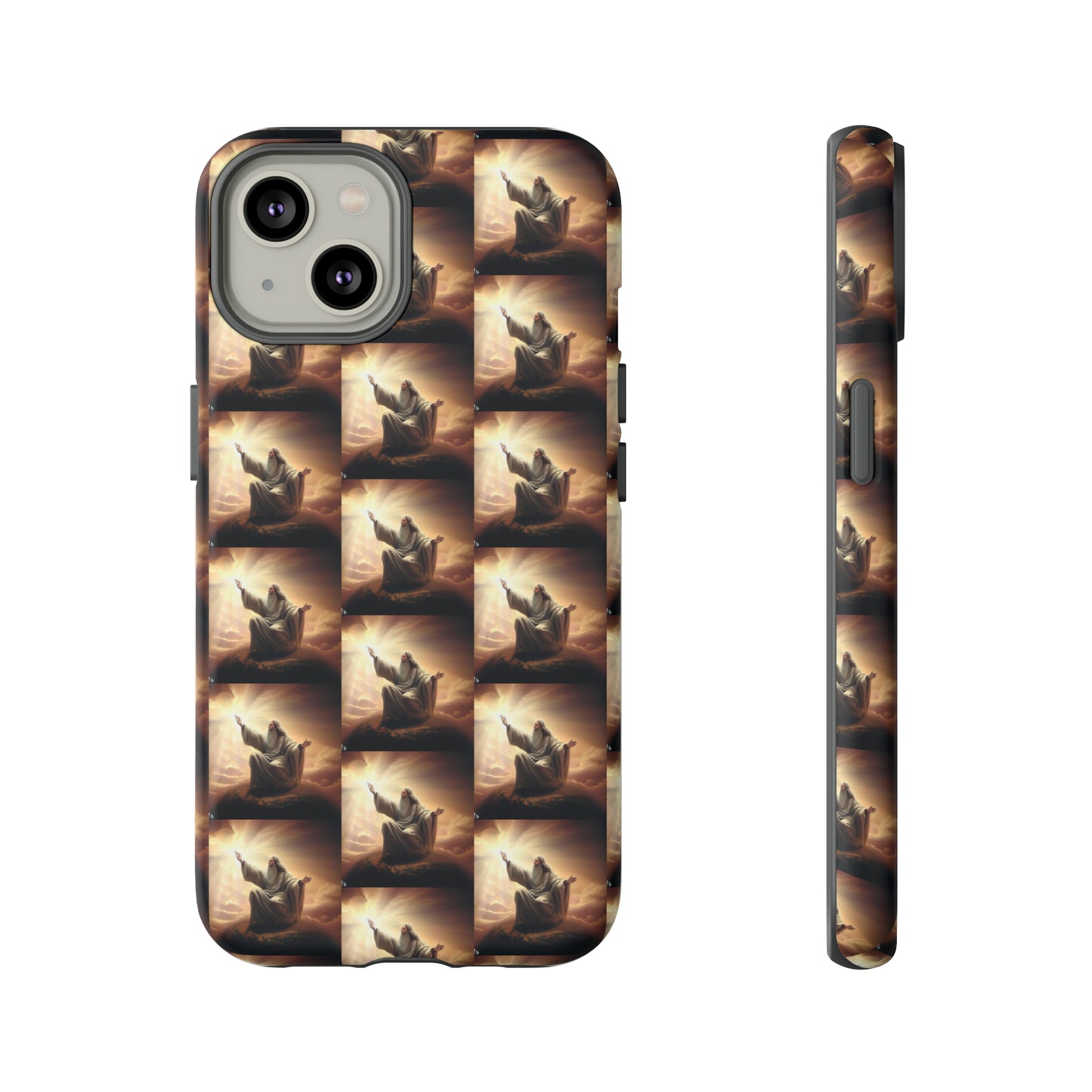 AImagination Collection iPhone Tough Case - "Let There Be Light" - The God Ball Originals by Chris Rabalais (2024)