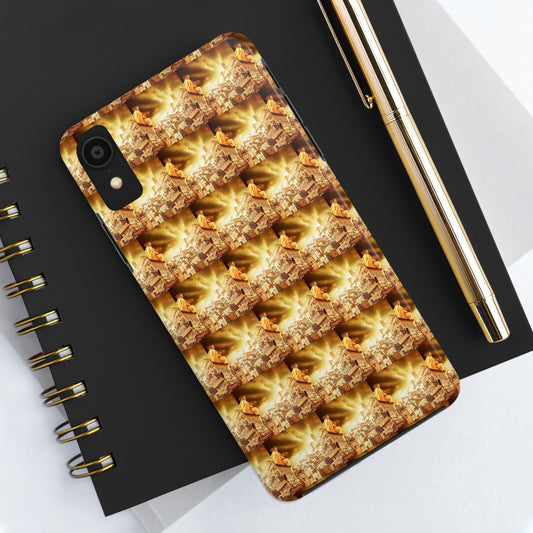 AImagination Collection Apple iPhone Tough Case - "The Golden Kingdom" - The God Ball Originals by Chris Rabalais