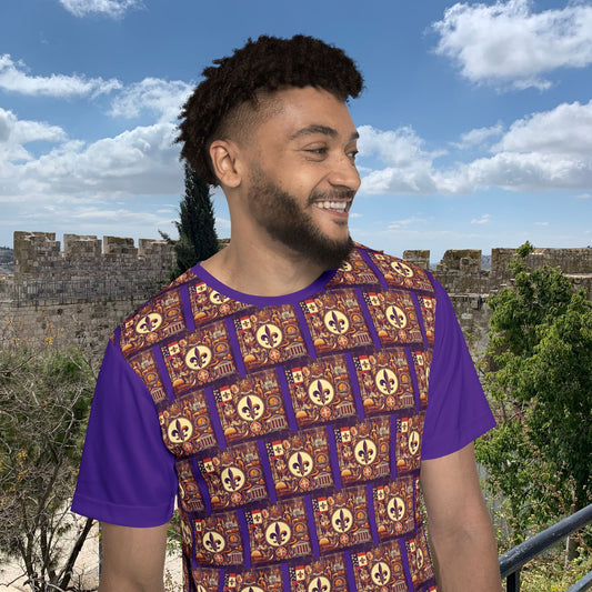 Louisiana Vintage Christian Crusader - Premium Sports Jersey - USA - 100% Charity Benefit - The God Vote Collection by Chris Rabalais
