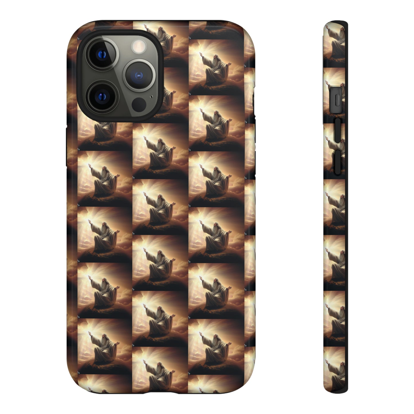 AImagination Collection iPhone Tough Case - "Let There Be Light" - The God Ball Originals by Chris Rabalais (2024)