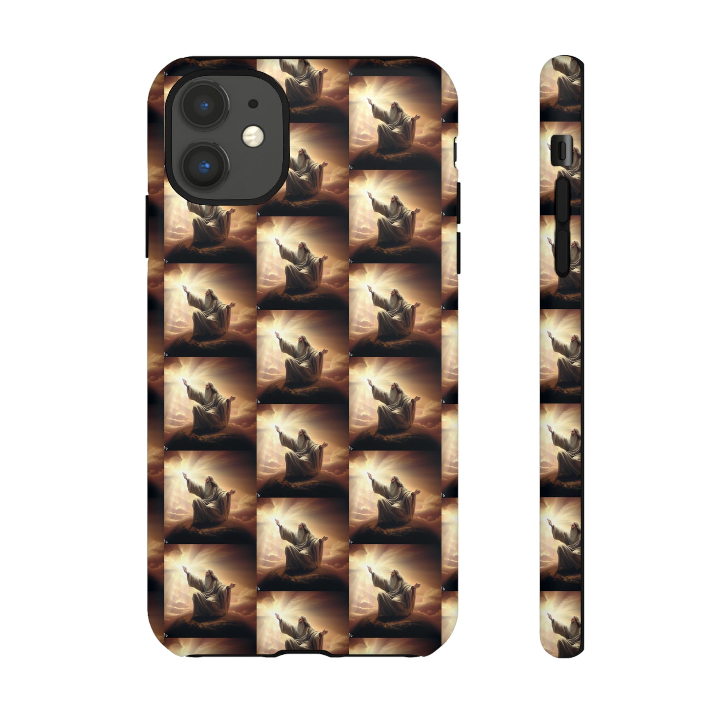 AImagination Collection iPhone Tough Case - "Let There Be Light" - The God Ball Originals by Chris Rabalais (2024)