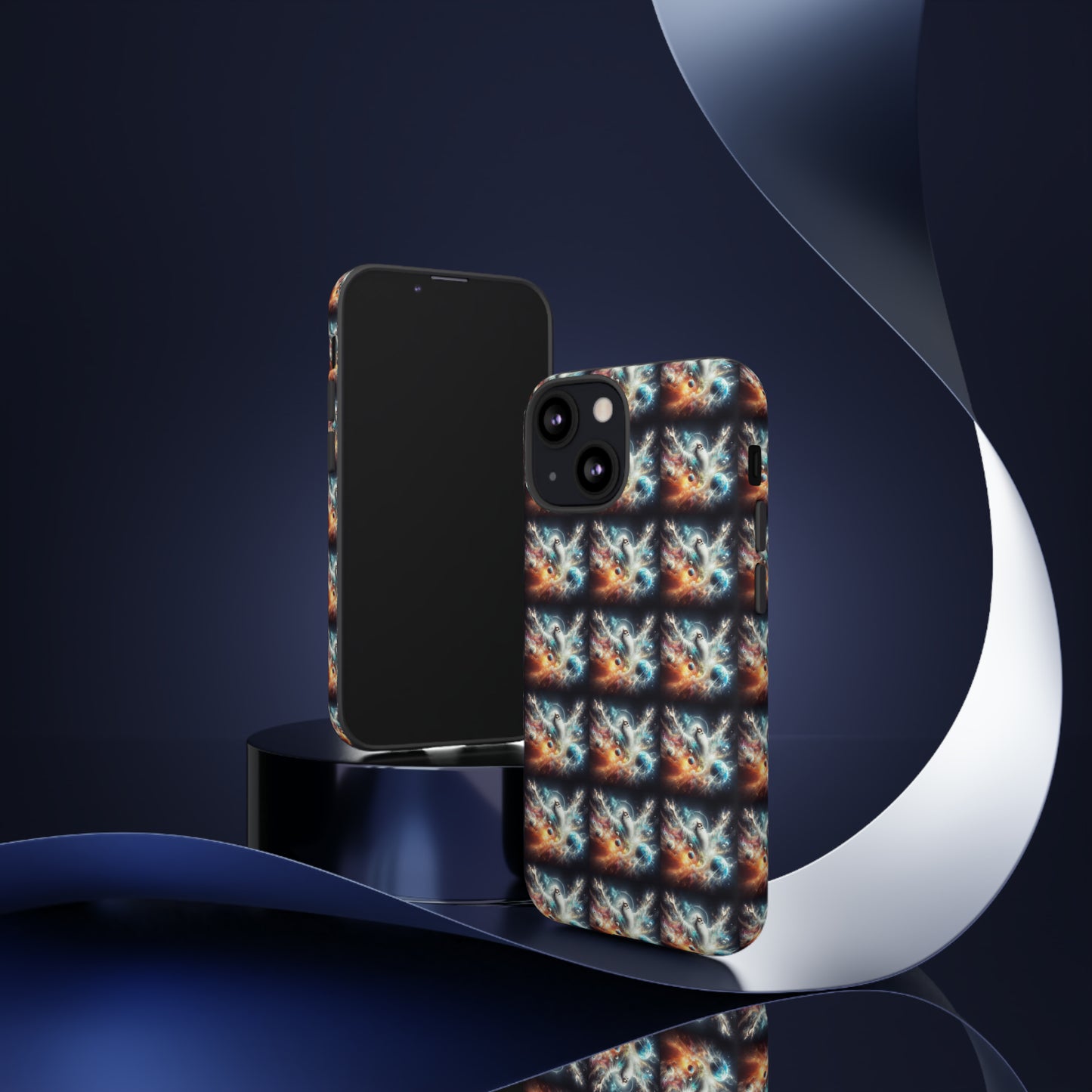 AImagination Collection Tough iPhone Cases - "The Big Bang" - The God Ball Originals by Chris Rabalais (2024)