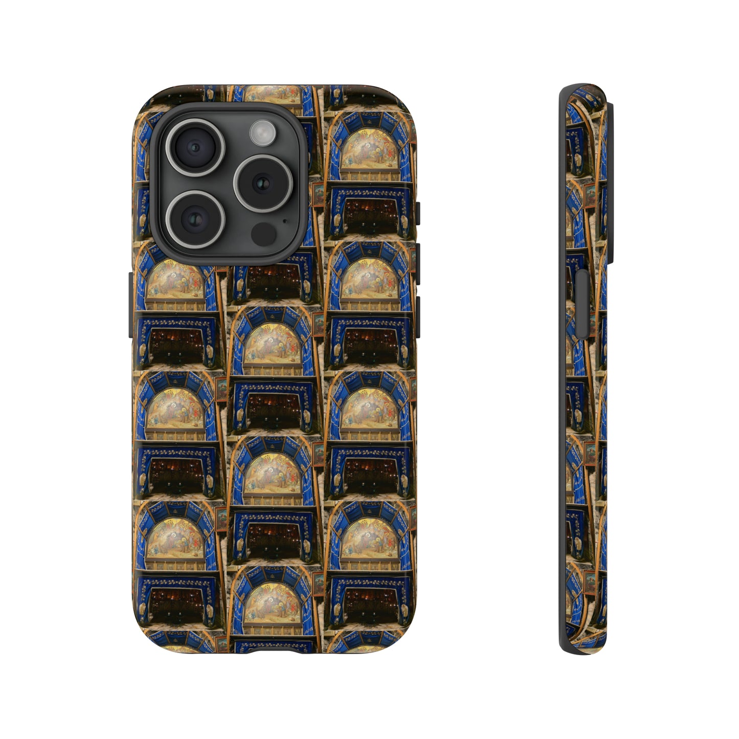 Holy Land Origins Tough Apple and Samsung Cases - Church Of The Nativity at Bethlehem - The God Ball Originals by Chris Rabalais (2024)