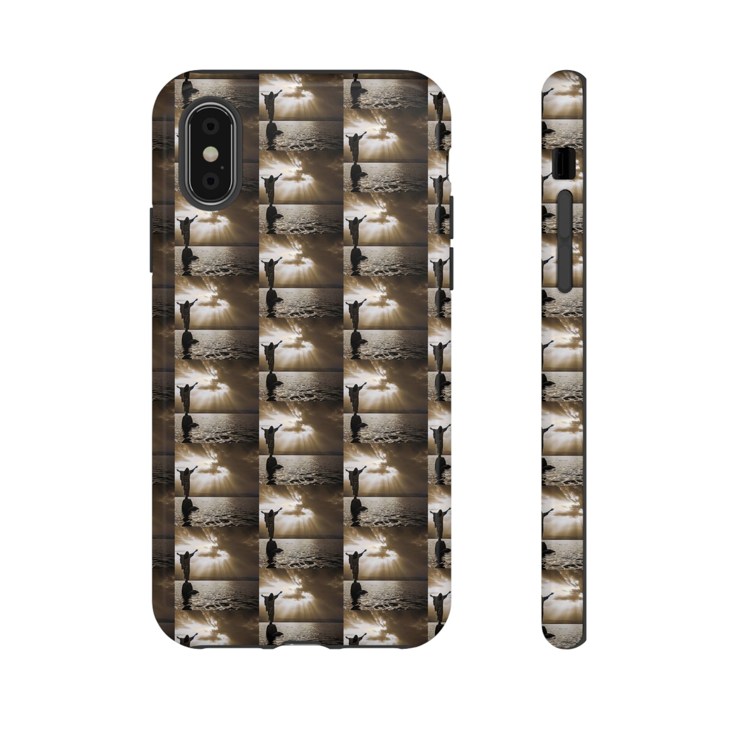 AImagination Collection iPhone Tough Case - "Here I Am" - The God Ball Originals by Chris Rabalais (2024)