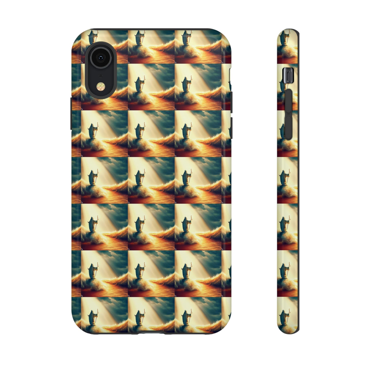 AImagination Collection iPhone Tough Case - "Parting the Sea" - The God Ball Originals by Chris Rabalais (2024)