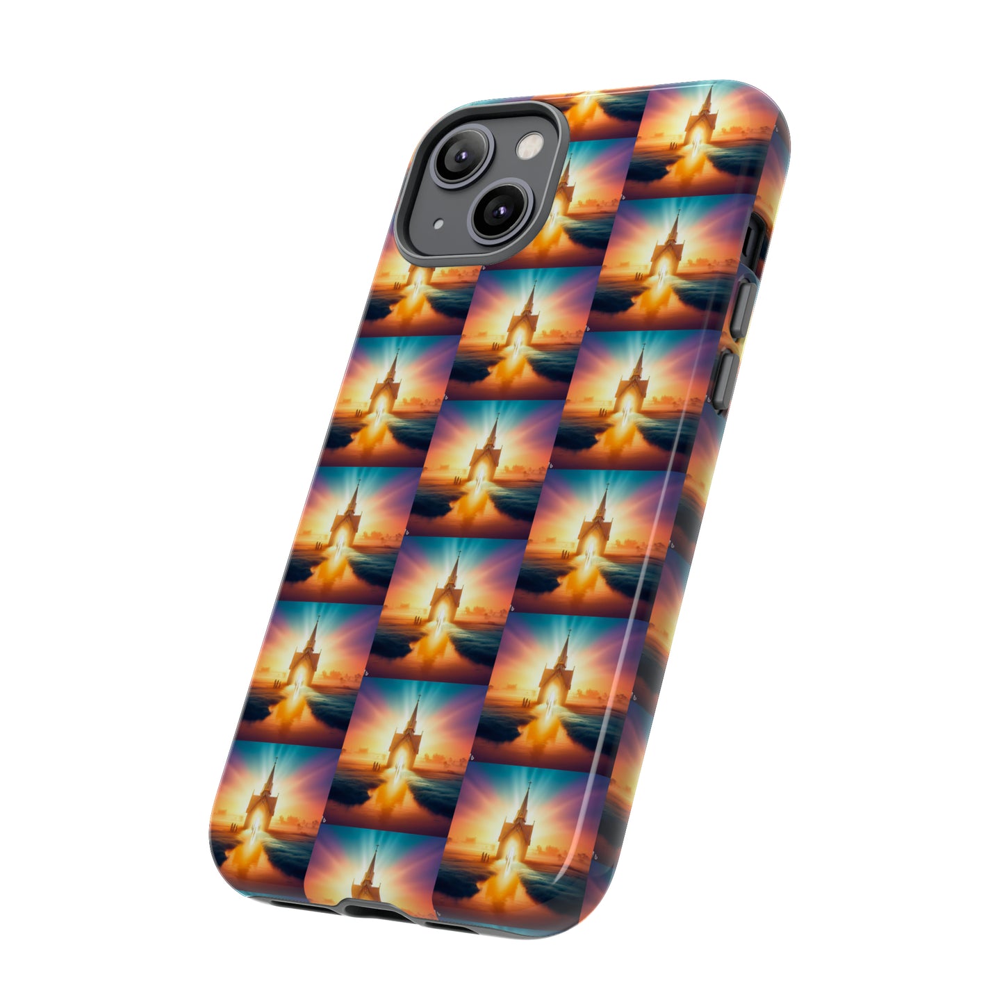 AImagination Collection iPhone Tough Case - "Come to the Light" - The God Ball Originals by Chris Rabalais (2024)
