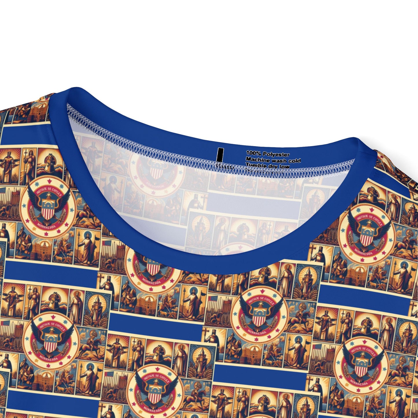 Minnesota Vintage Christian Crusader - Premium Sports Jersey - USA - 100% Charity Benefit - The God Vote Collection by Chris Rabalais