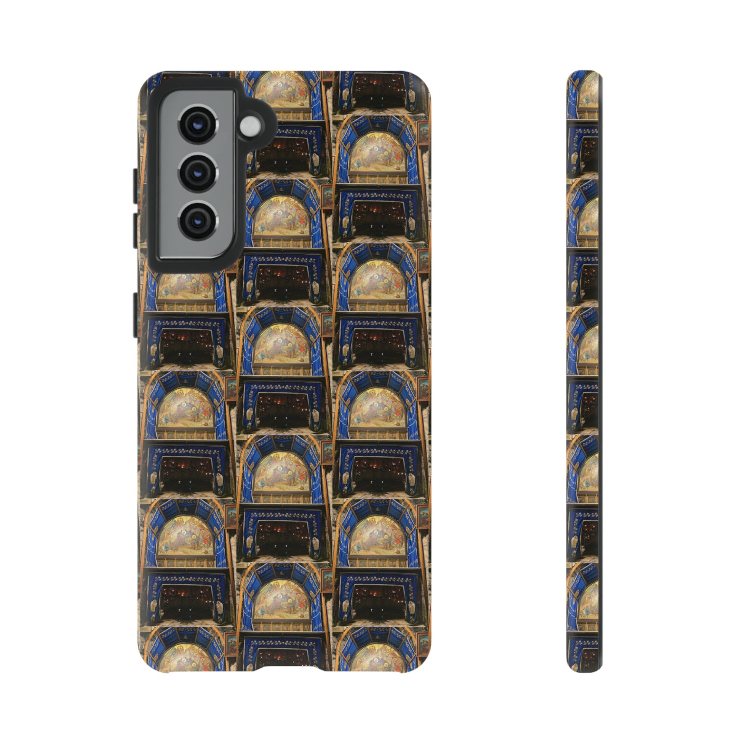 Holy Land Origins Tough Apple and Samsung Cases - Church Of The Nativity at Bethlehem - The God Ball Originals by Chris Rabalais (2024)