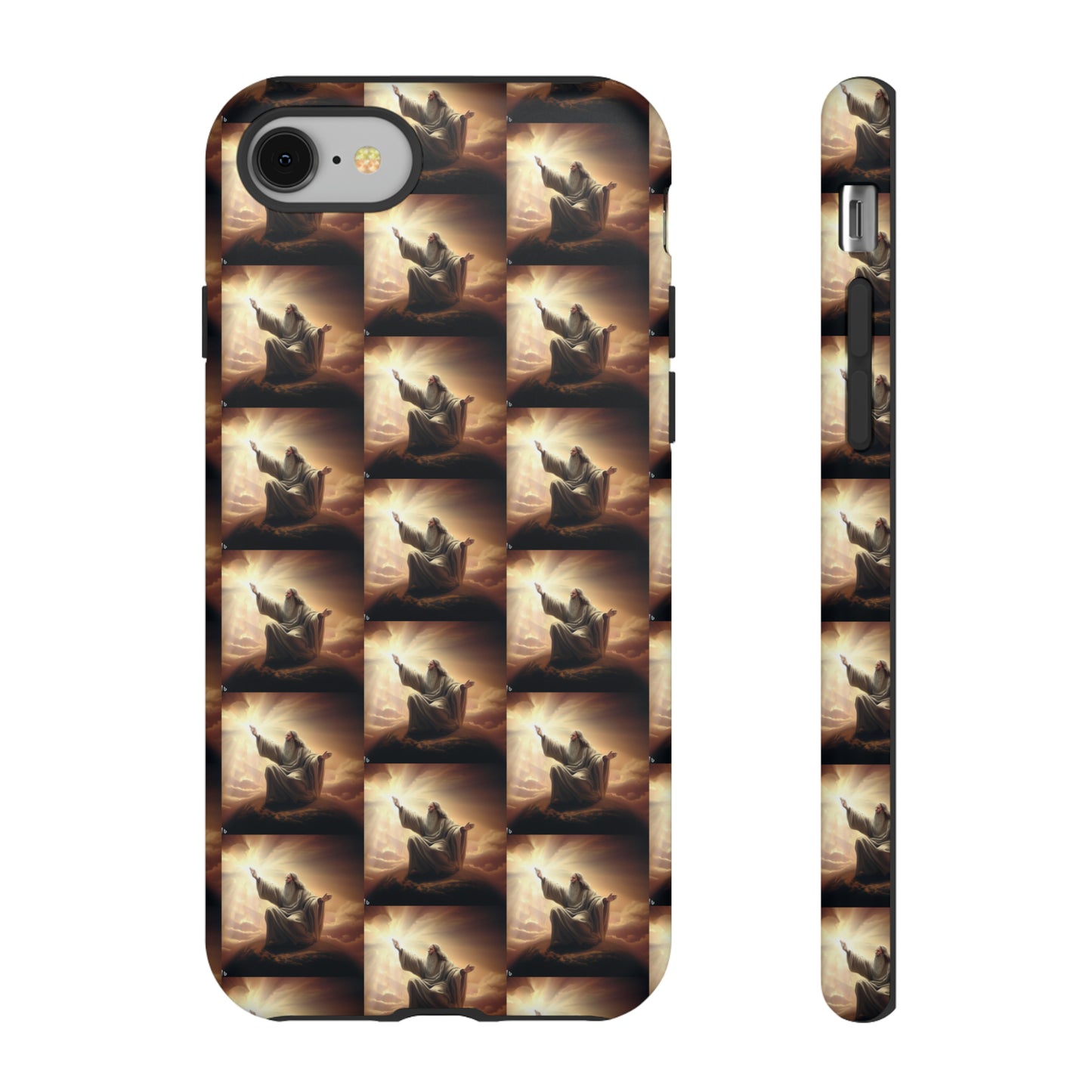 AImagination Collection iPhone Tough Case - "Let There Be Light" - The God Ball Originals by Chris Rabalais (2024)
