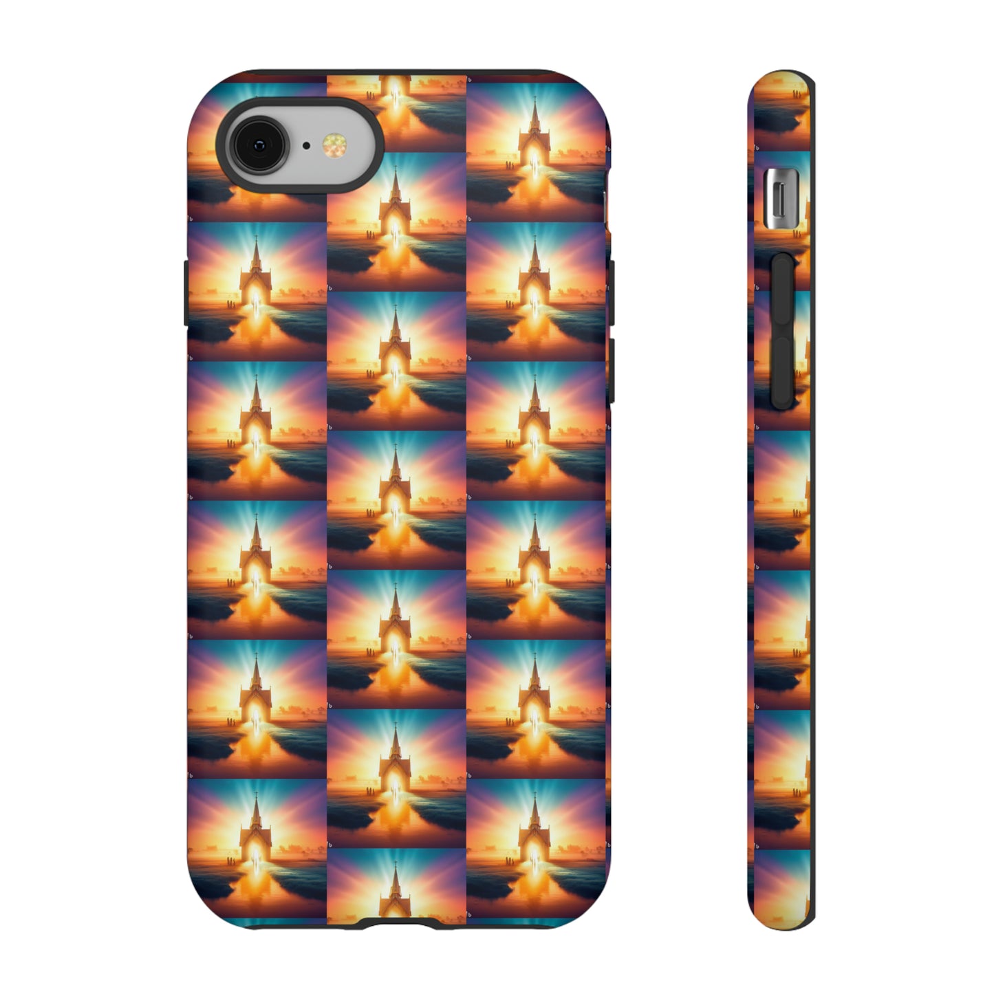 AImagination Collection iPhone Tough Case - "Come to the Light" - The God Ball Originals by Chris Rabalais (2024)