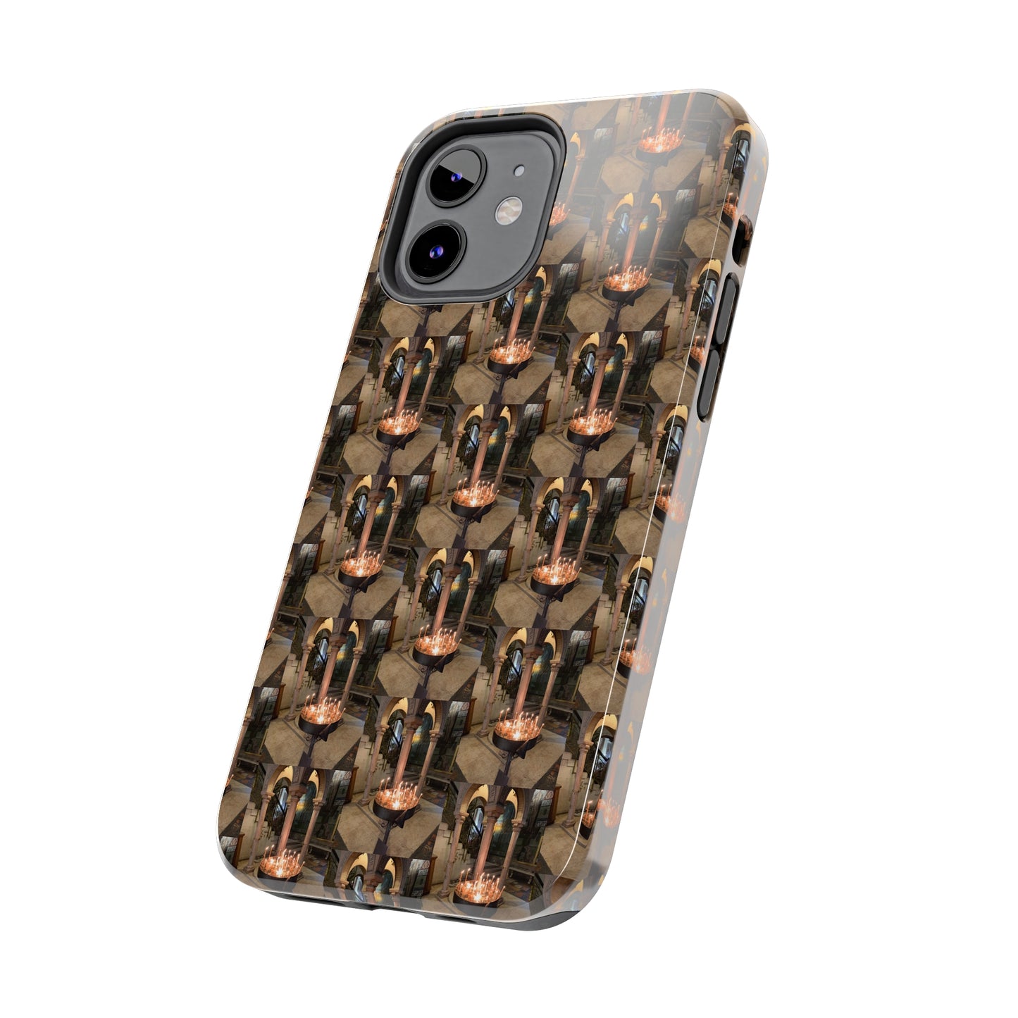 Holy Land Origins Apple iPhone Tough Case - Church of the Holy Sepulchre at Jerusalem - The God Ball Originals by Chris Rabalais (2024)