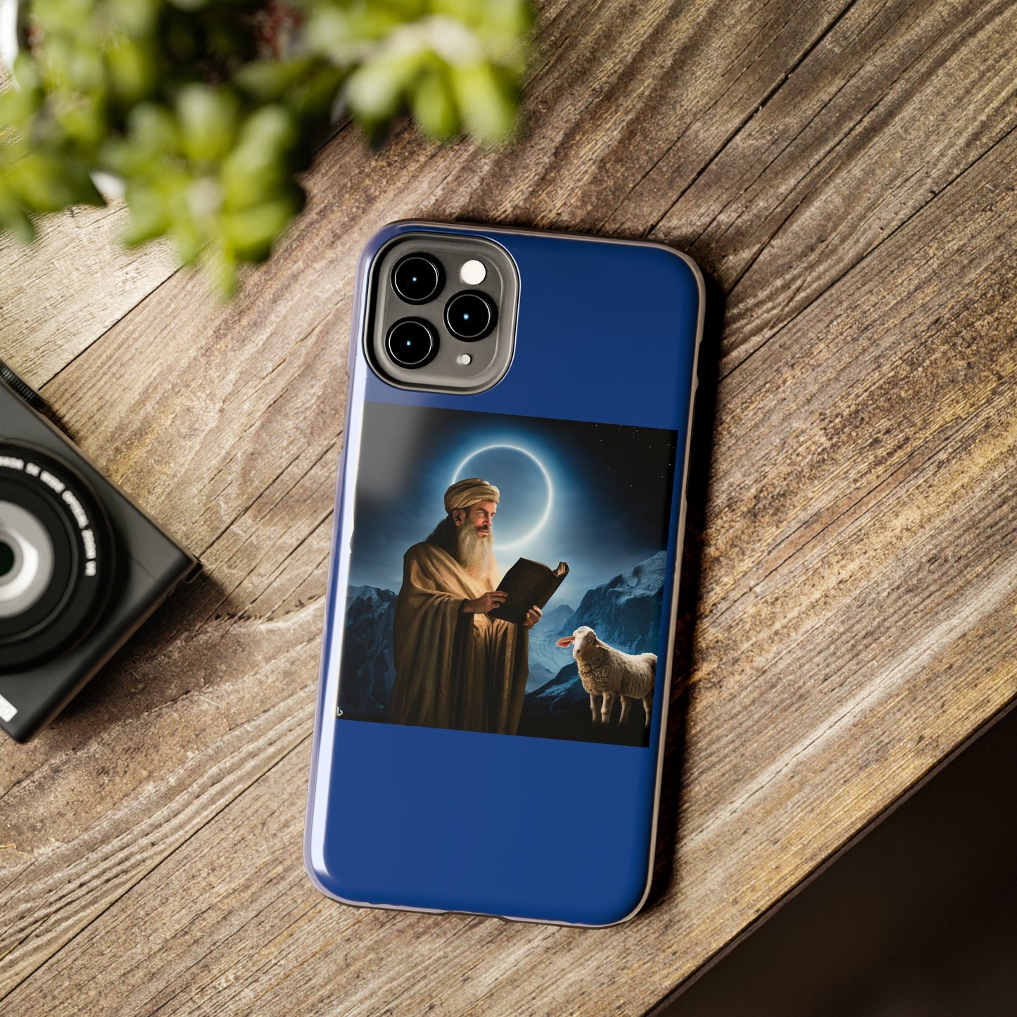 AImagination Collection iPhone Tough Case - "Feed My Sheep" - The God Ball Originals by Chris Rabalais (2024)