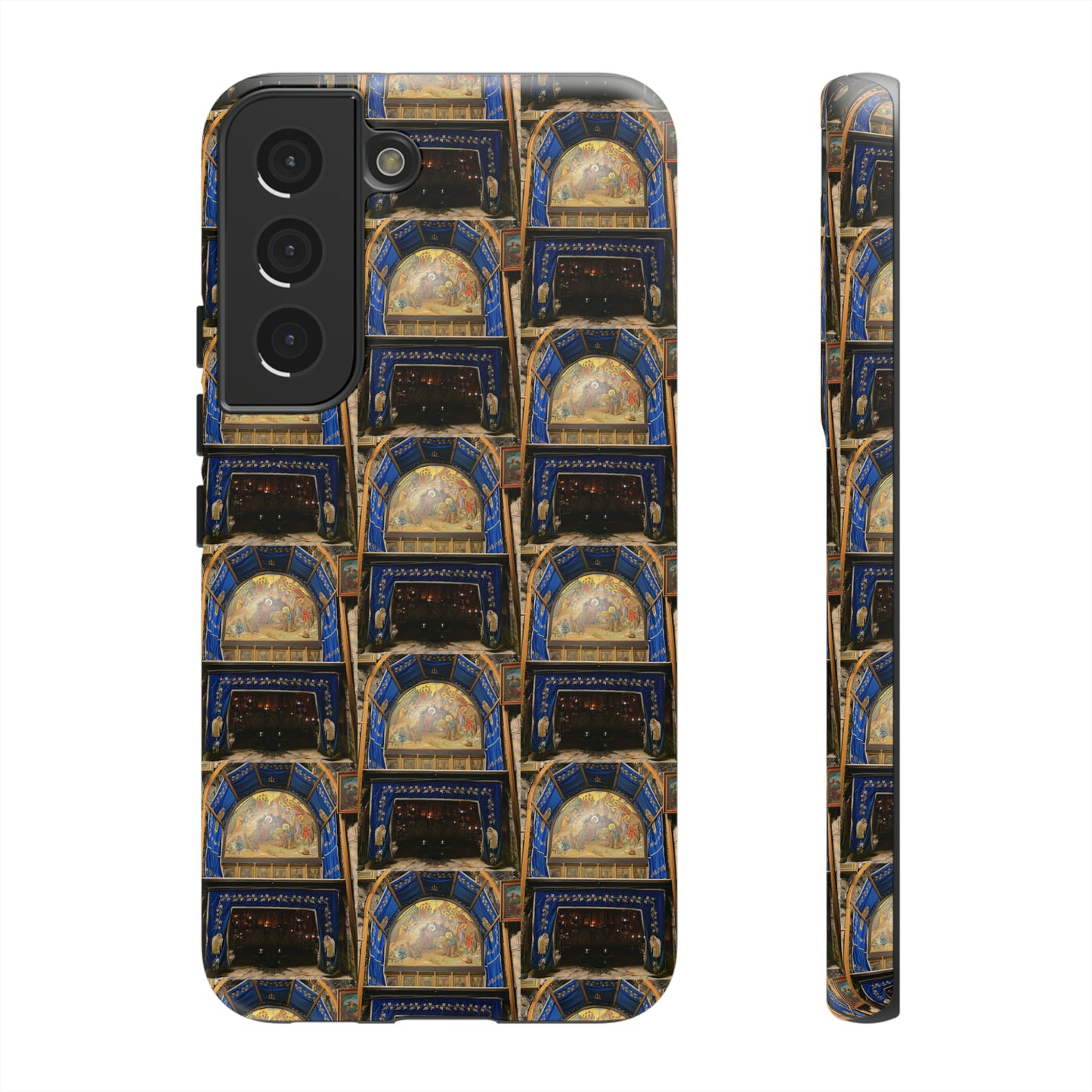 Holy Land Origins Tough Apple and Samsung Cases - Church Of The Nativity at Bethlehem - The God Ball Originals by Chris Rabalais (2024)