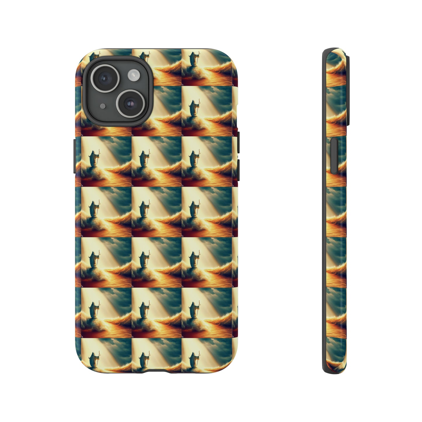 AImagination Collection iPhone Tough Case - "Parting the Sea" - The God Ball Originals by Chris Rabalais (2024)